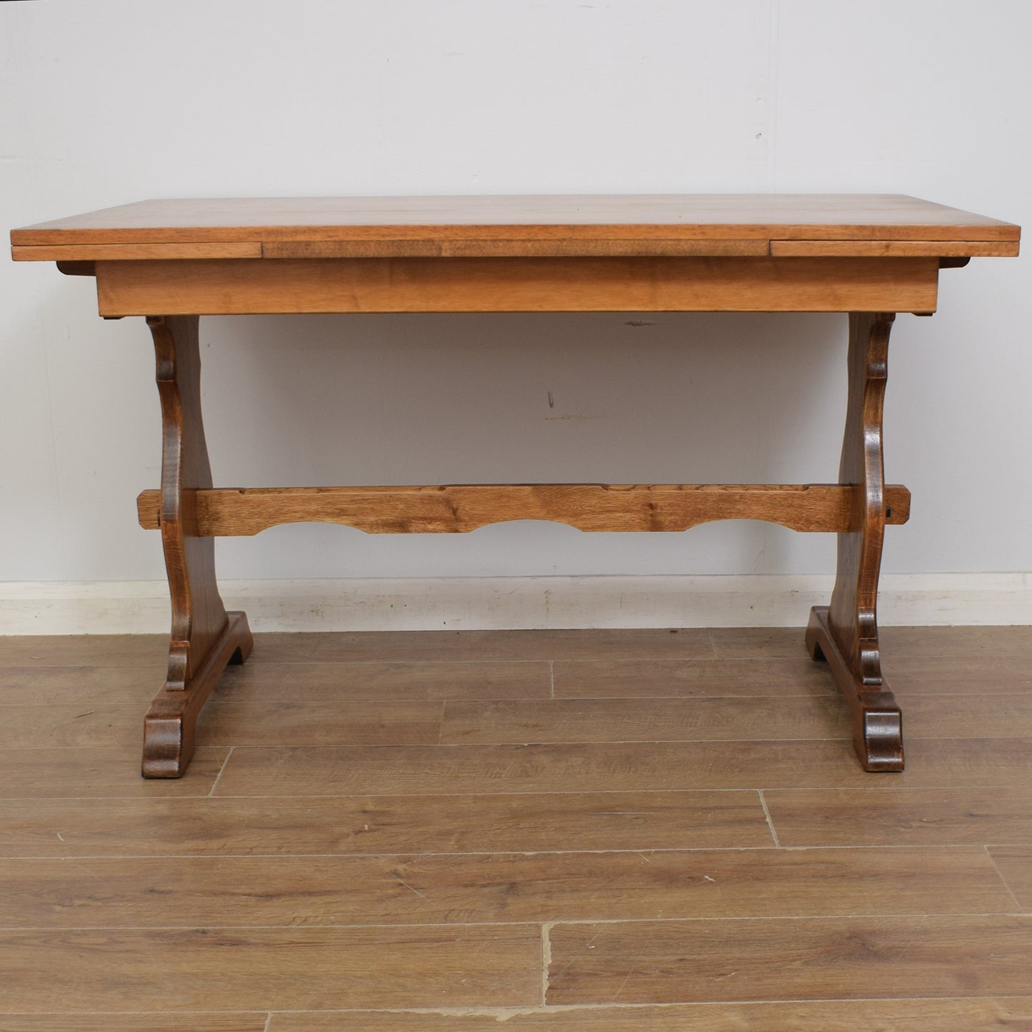 Restored Draw-Leaf Table and Six Chairs
