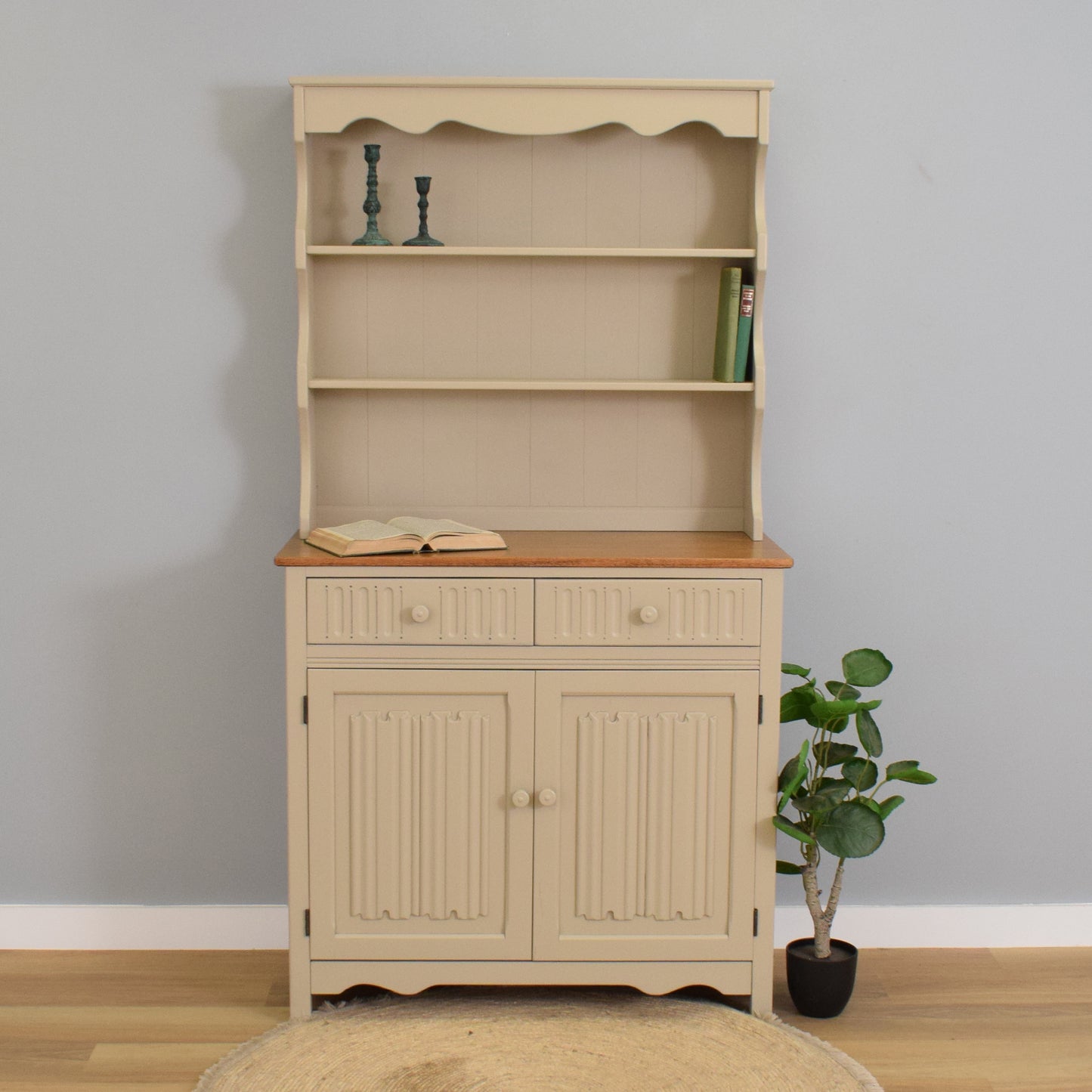 Painted Oak Dresser