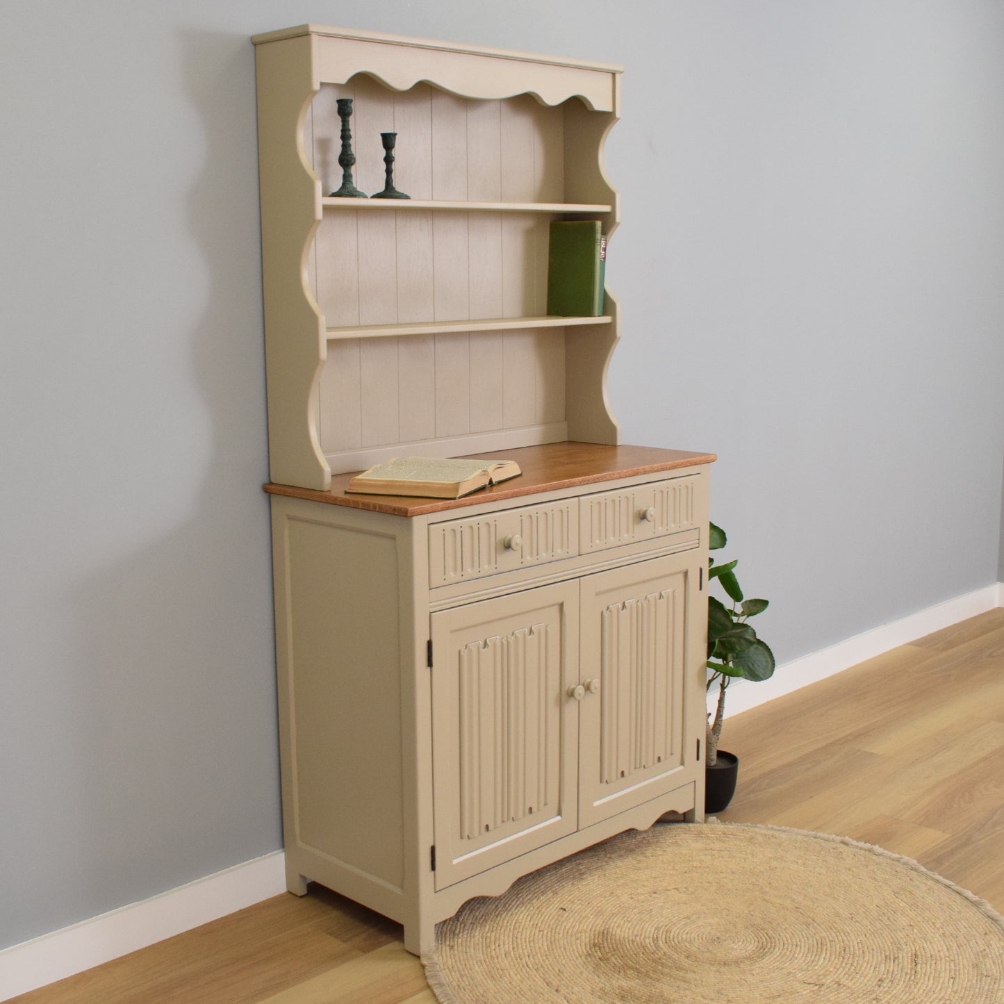 Painted Oak Dresser