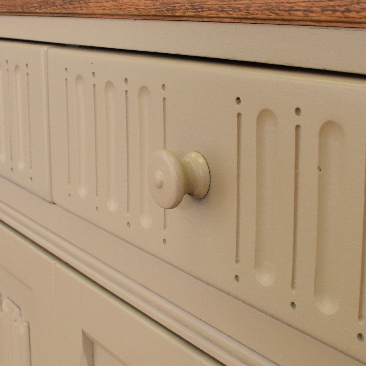 Painted Oak Dresser