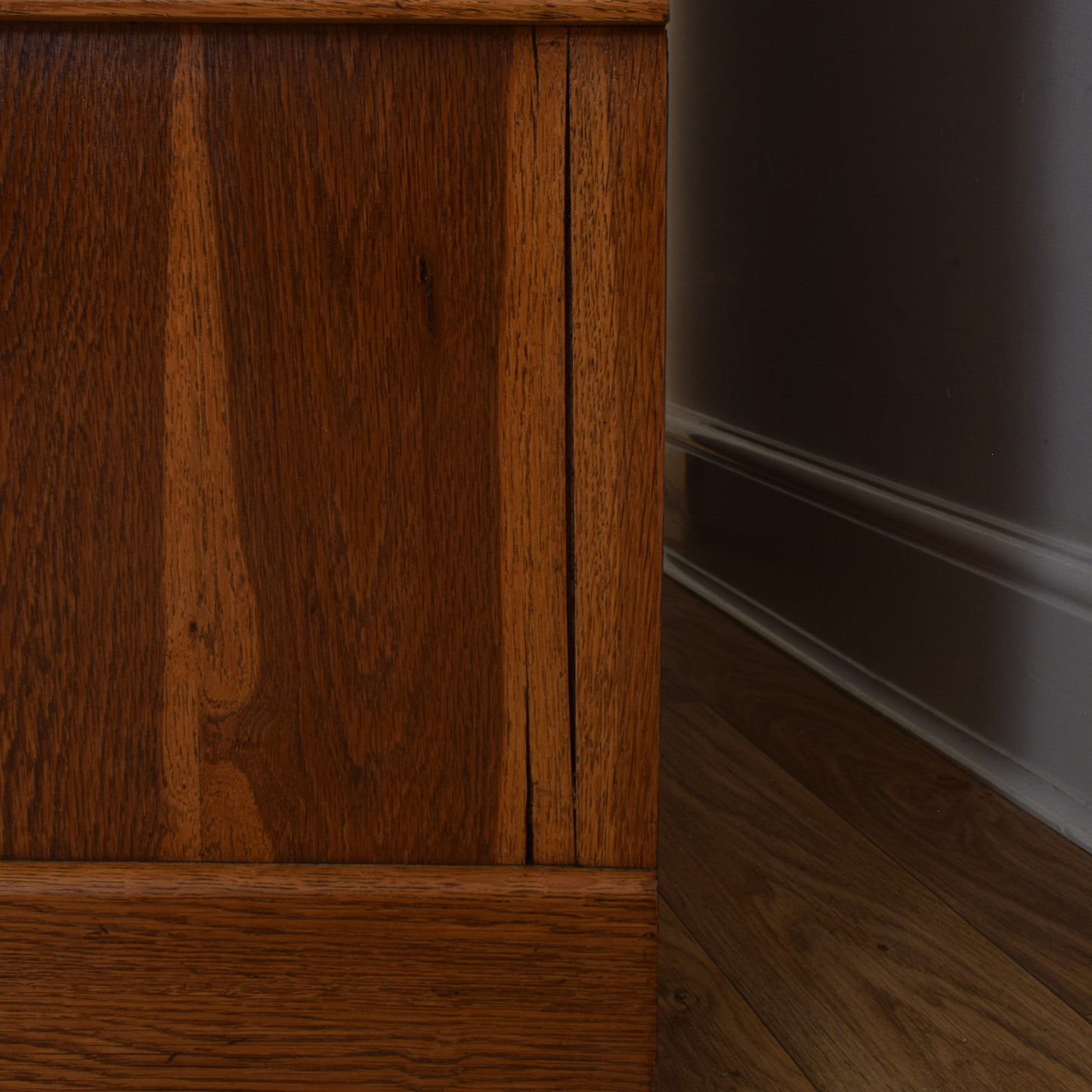 Oak Mirrored Hallrobe