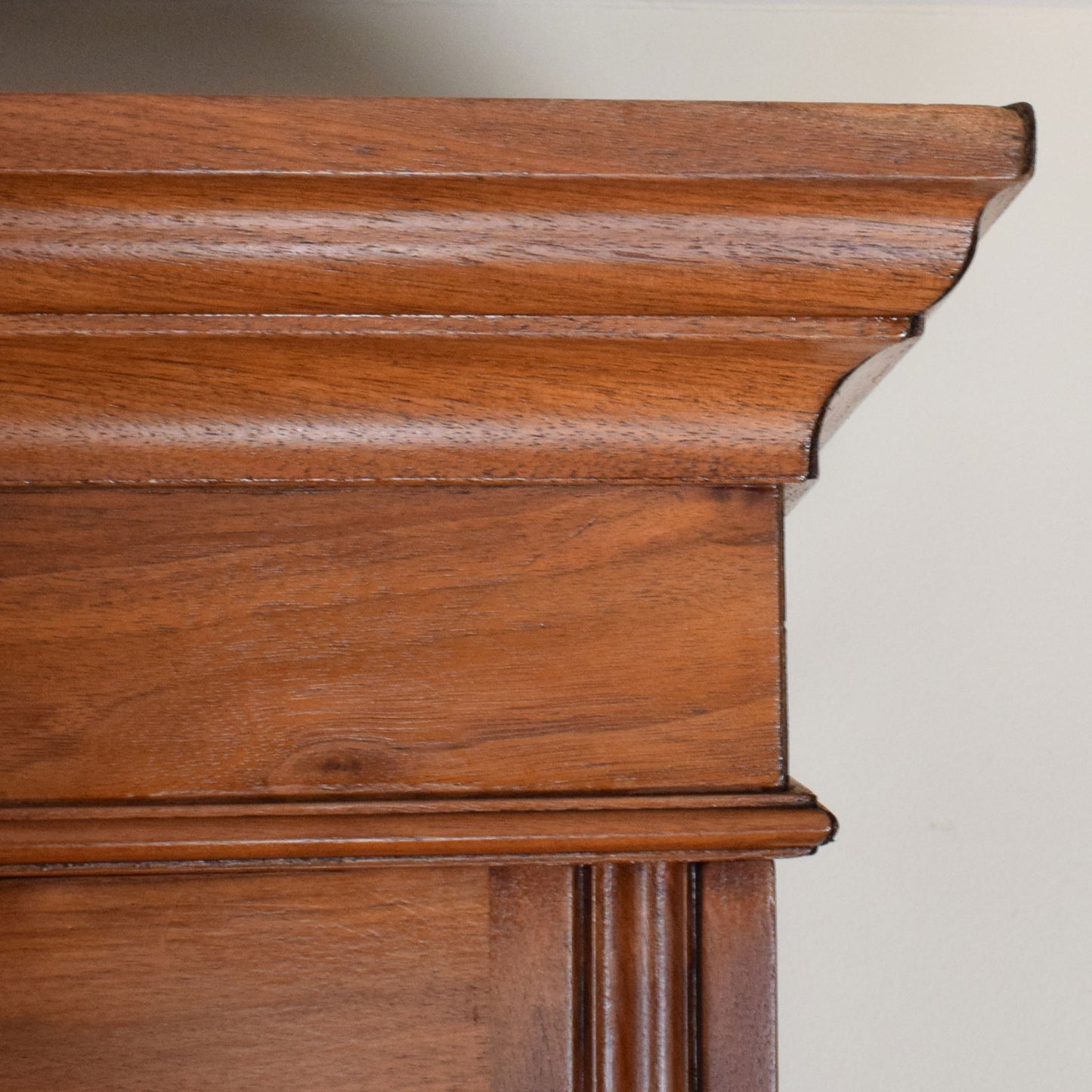 Carved Mahogany Wardrobe