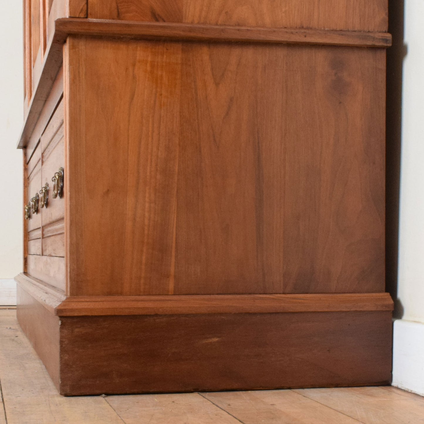 Carved Mahogany Wardrobe