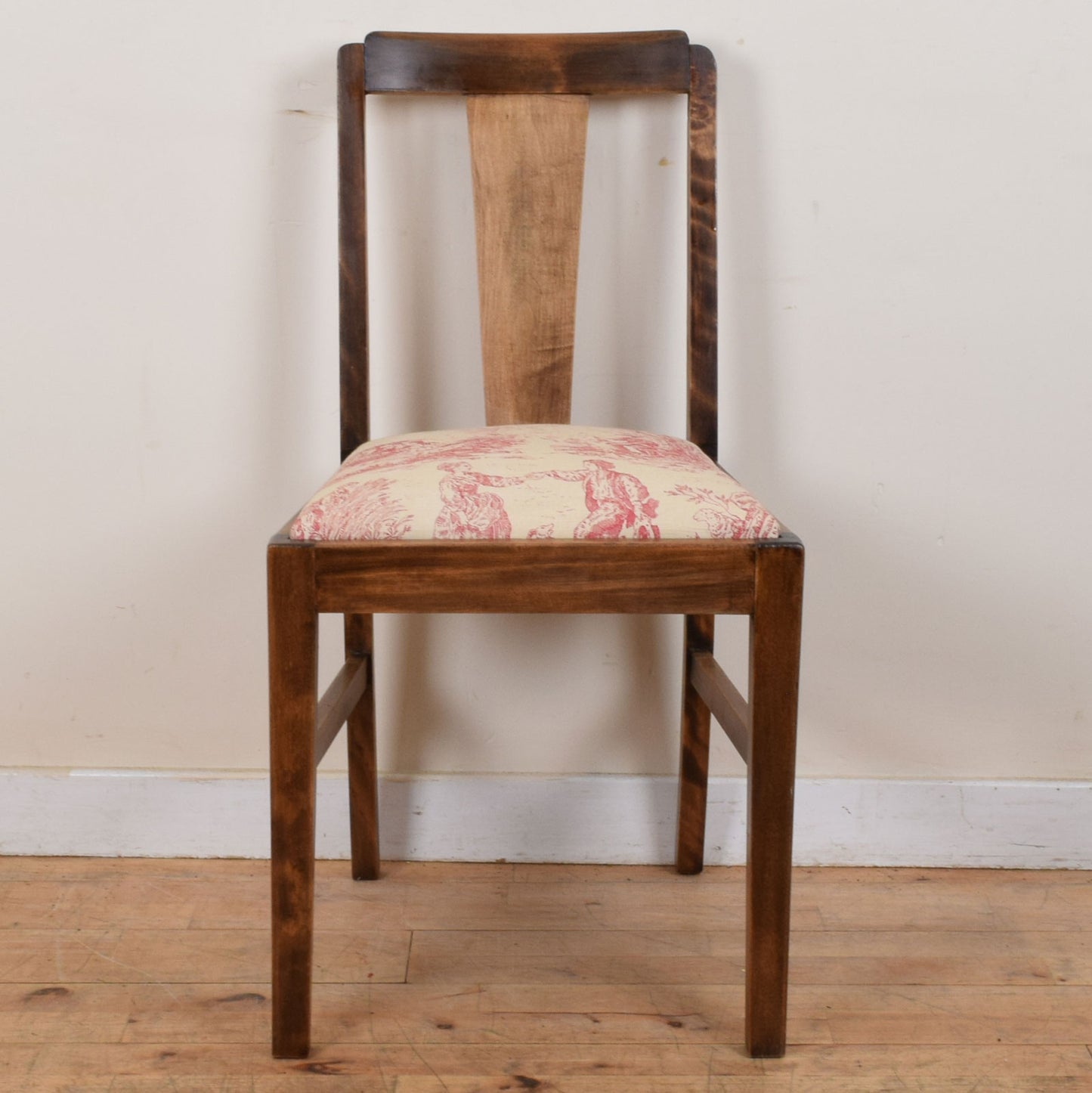 Mahogany Drop Leaf Table and Two