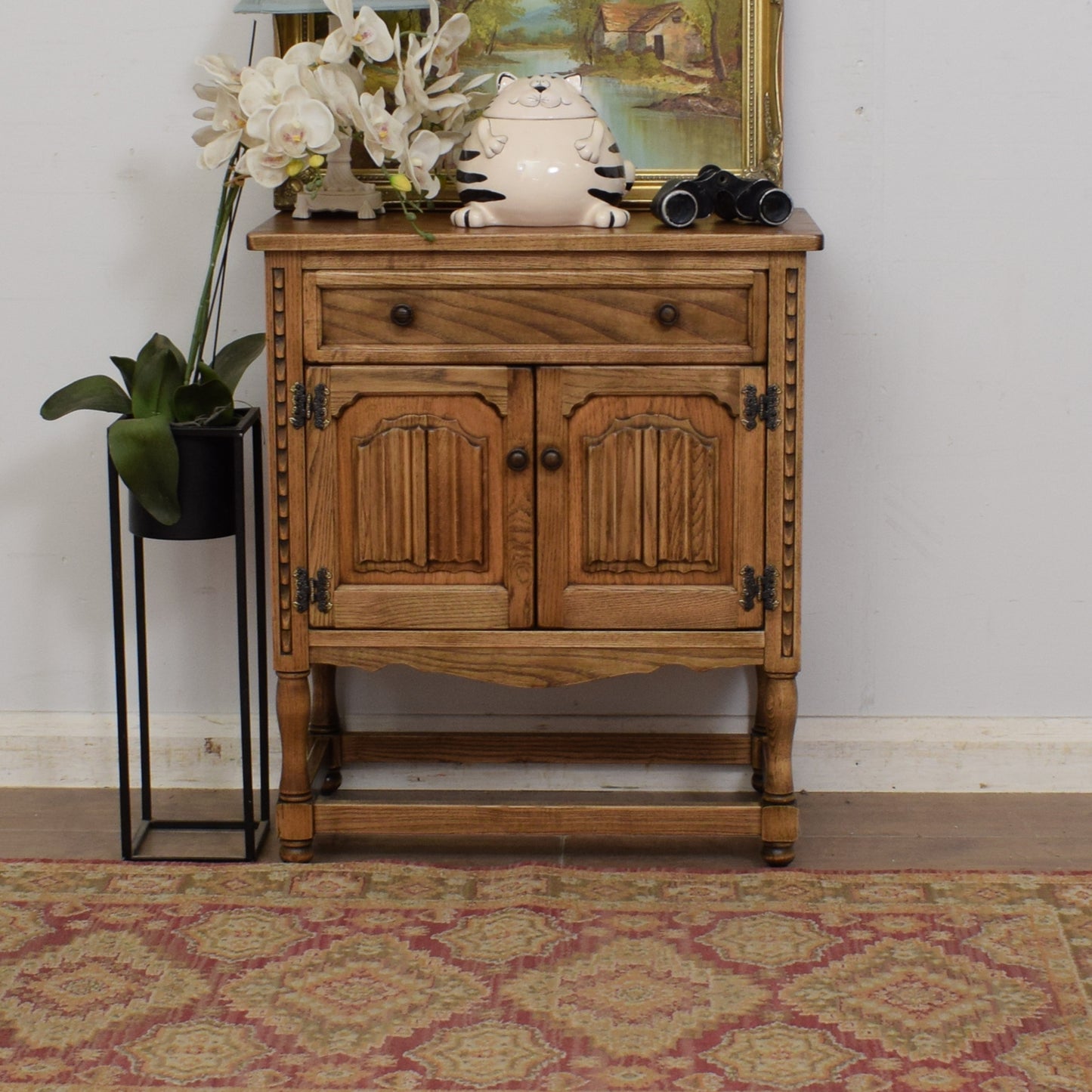 Restored Oak Cabinet