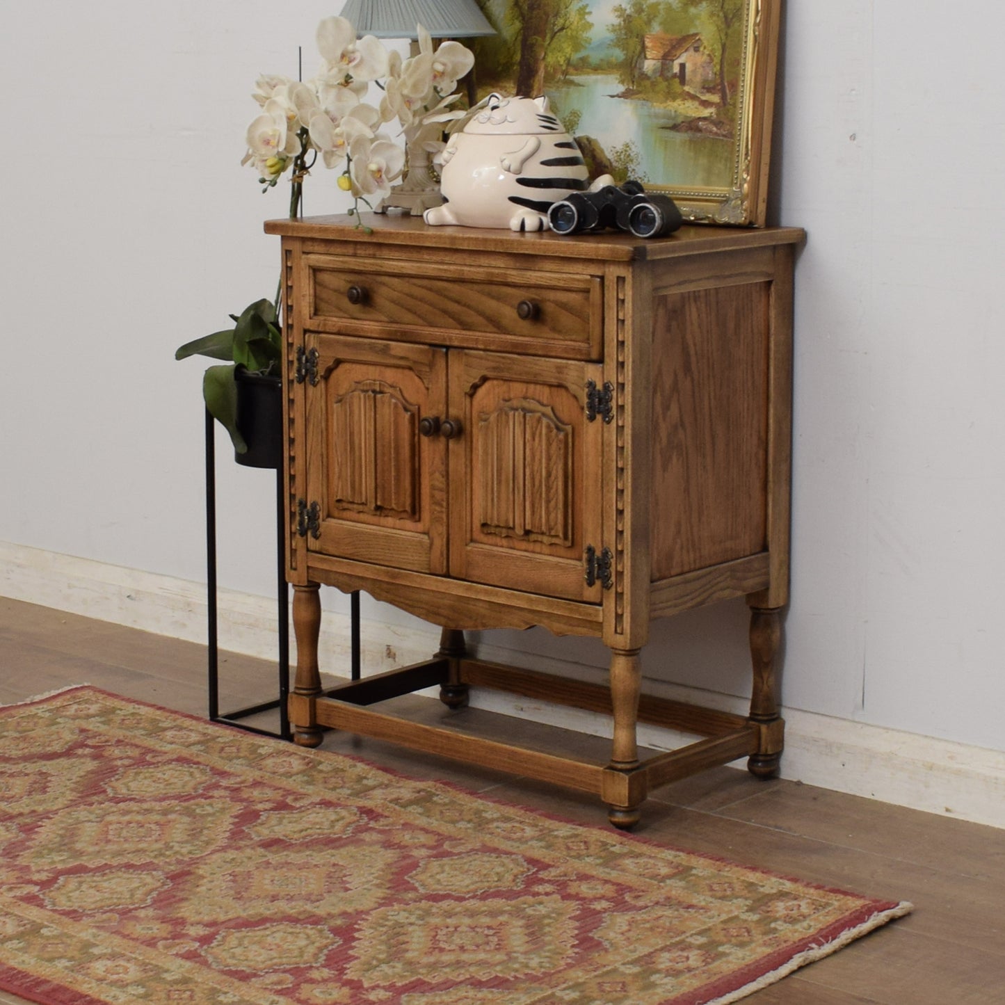 Restored Oak Cabinet
