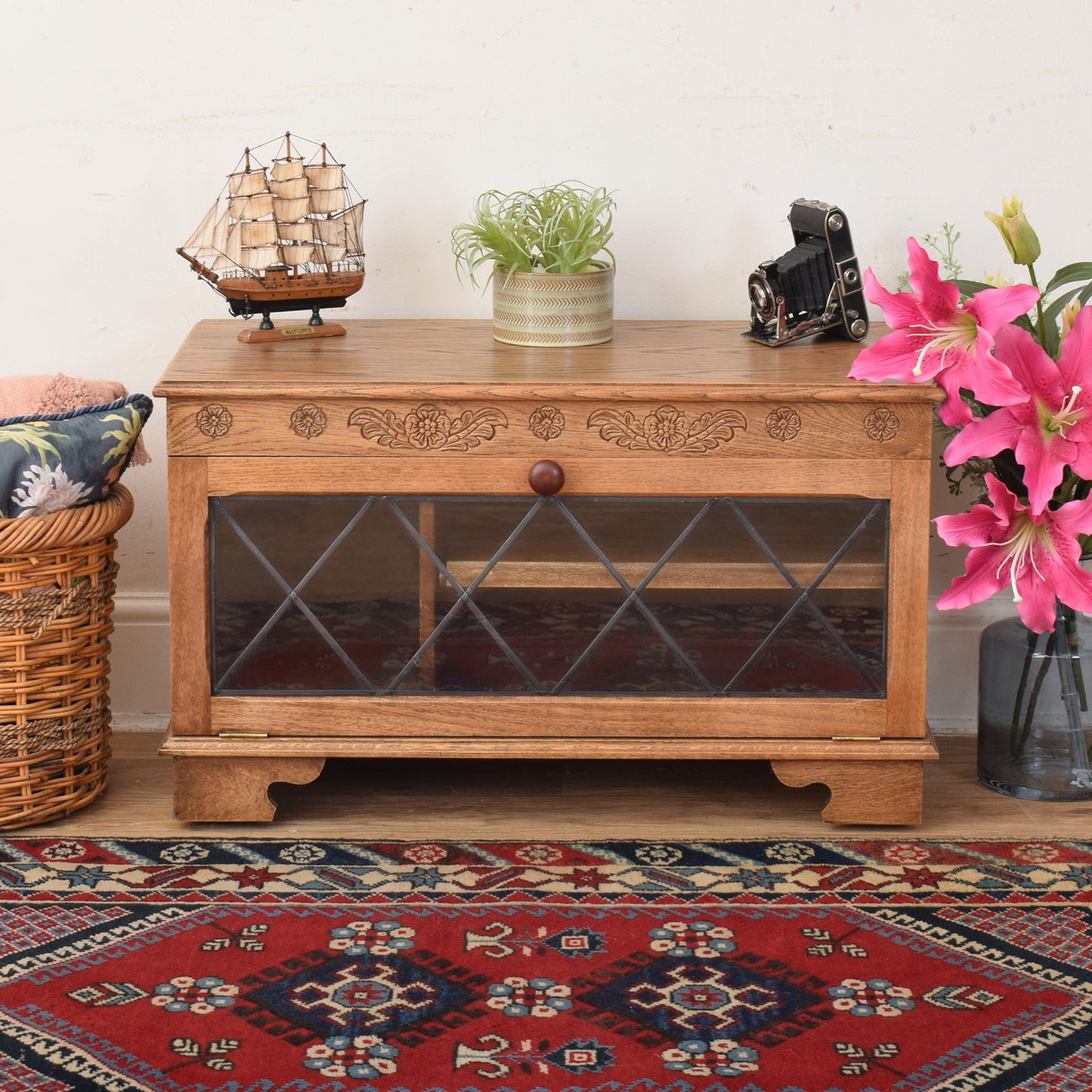Oak TV Cabinet