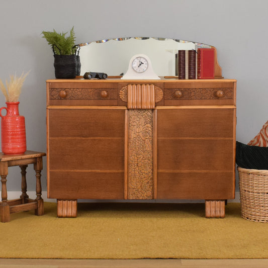Mirrored Art-Deco Style Sideboard