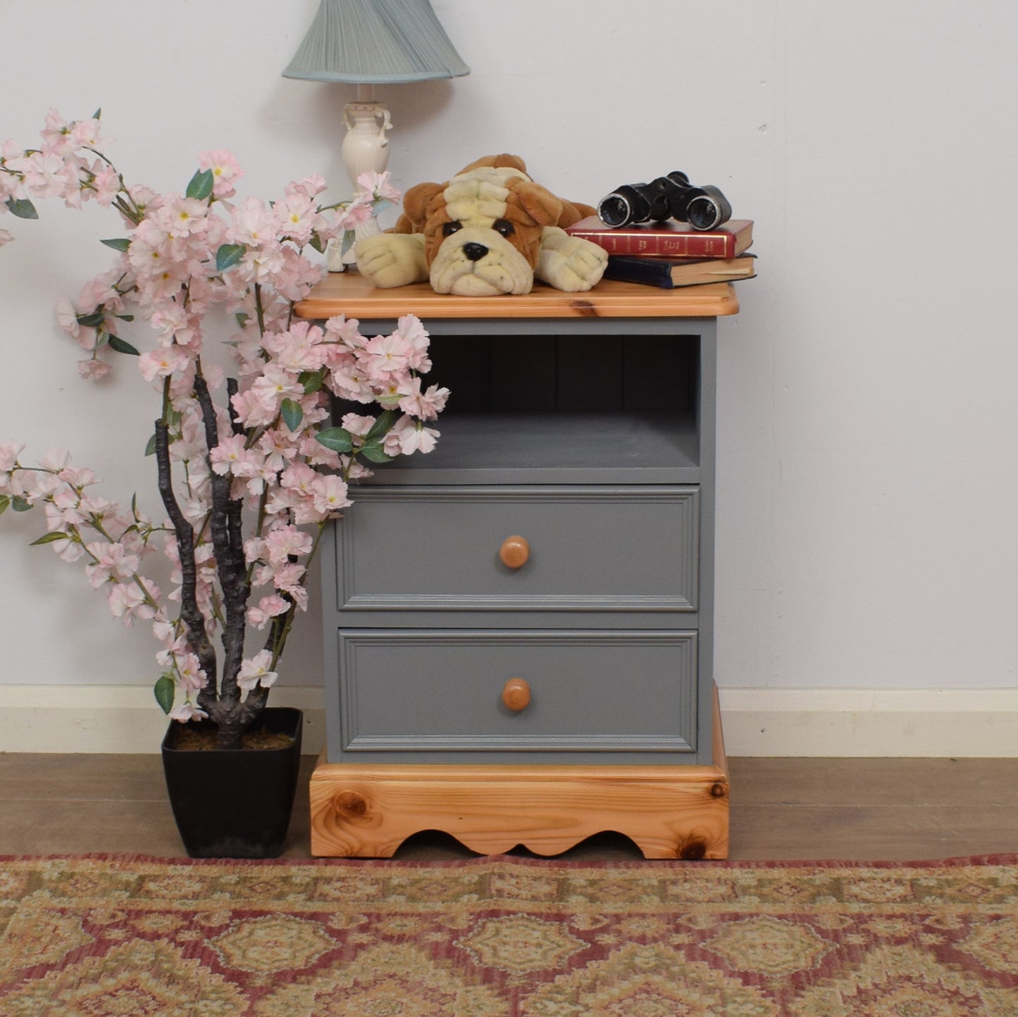 Painted Pine Bedside