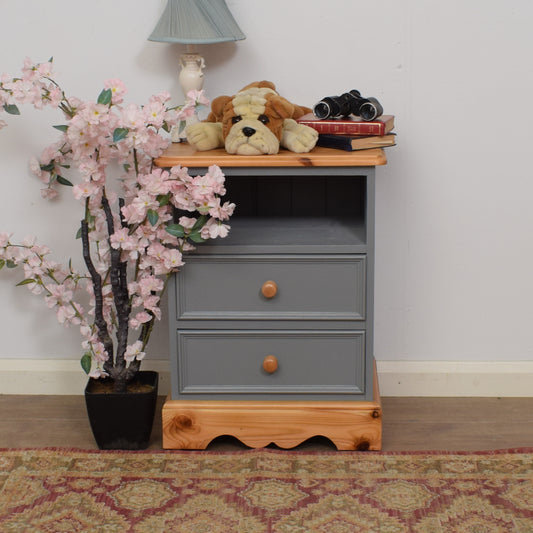 Painted Pine Bedside