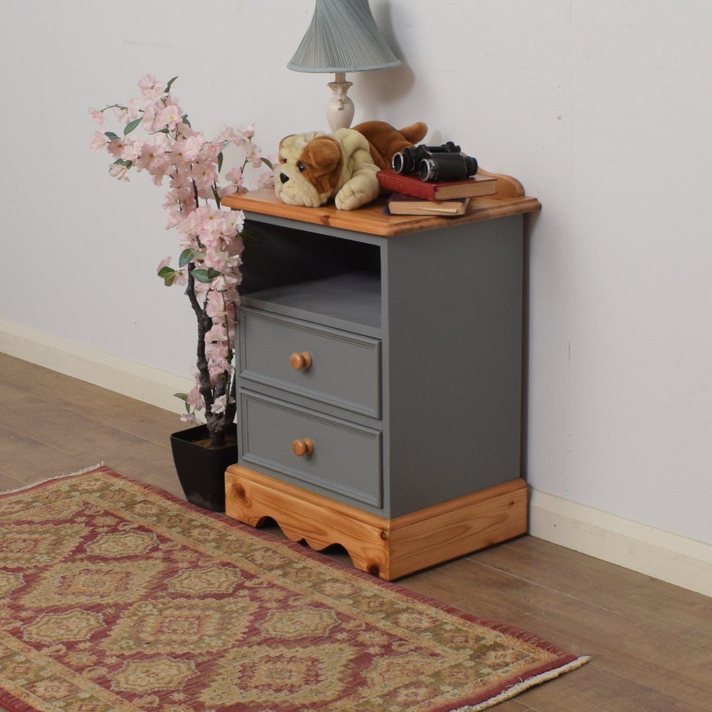 Painted Pine Bedside