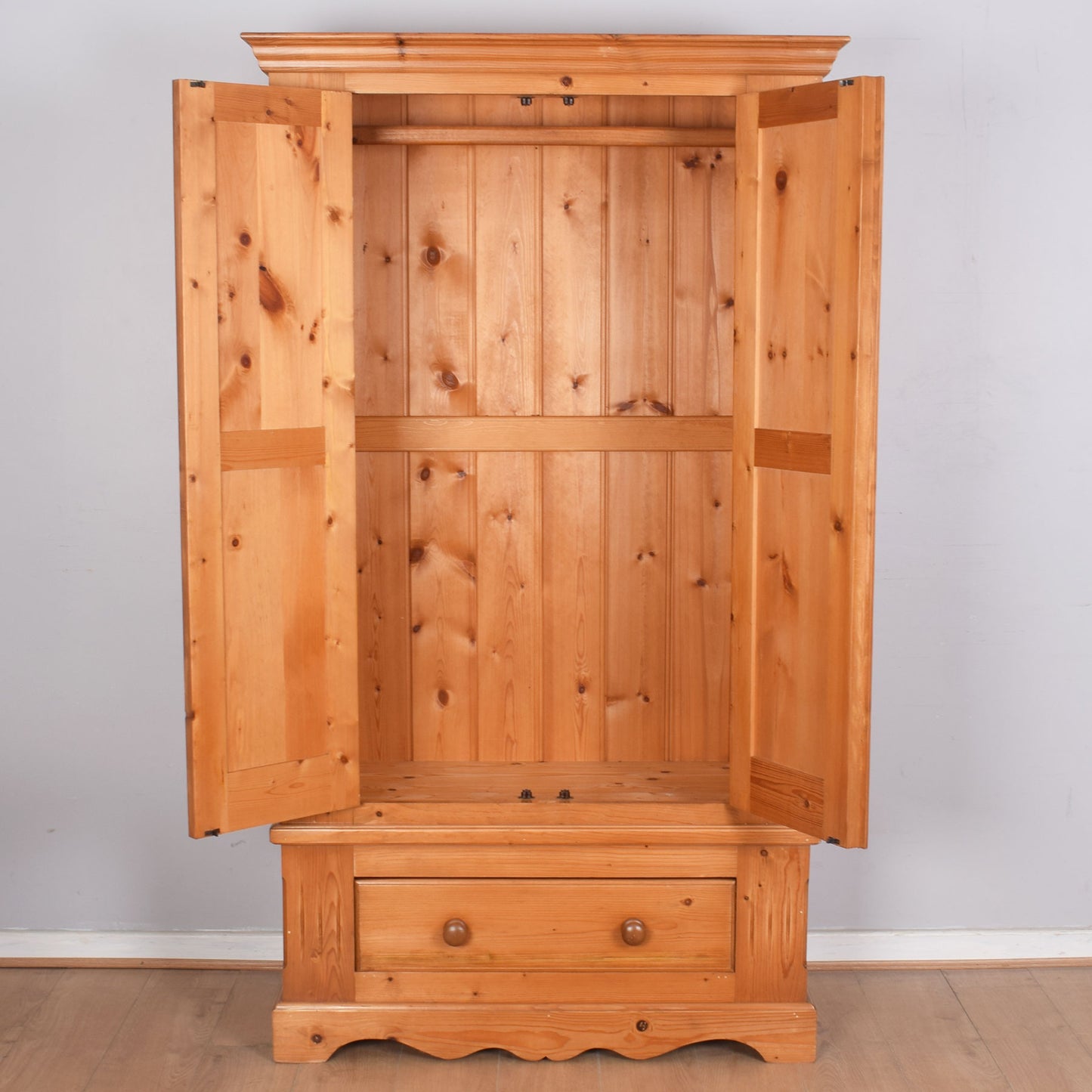 Solid Pine Wardrobe