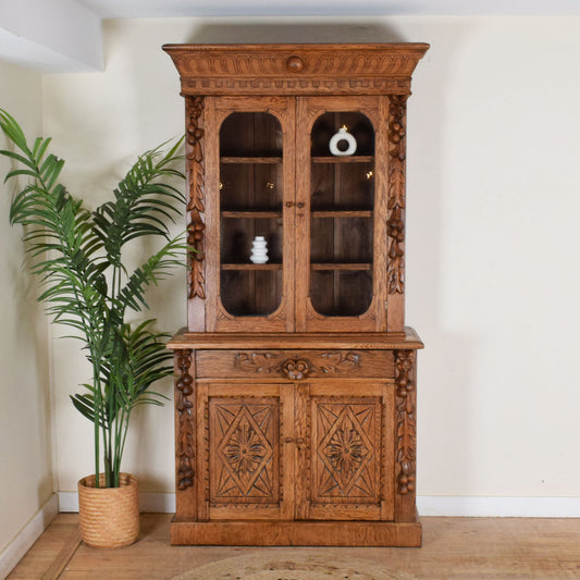 Carved Oak Dresser