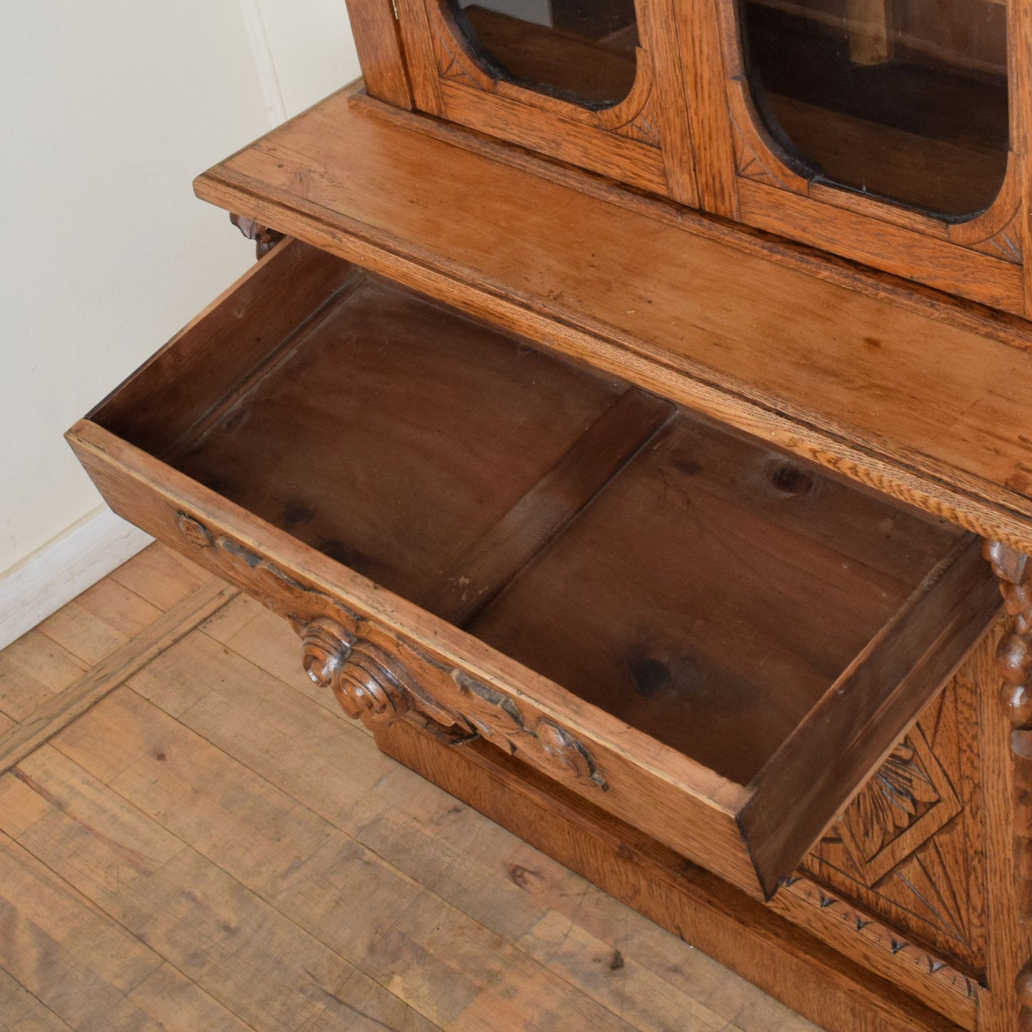 Carved Oak Dresser