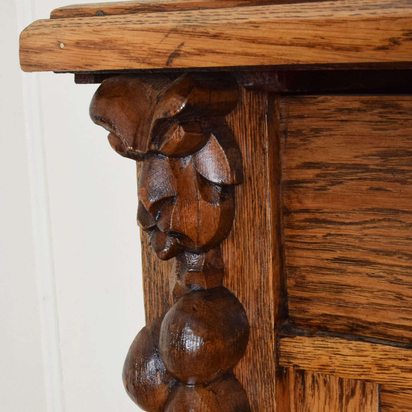 Carved Oak Dresser