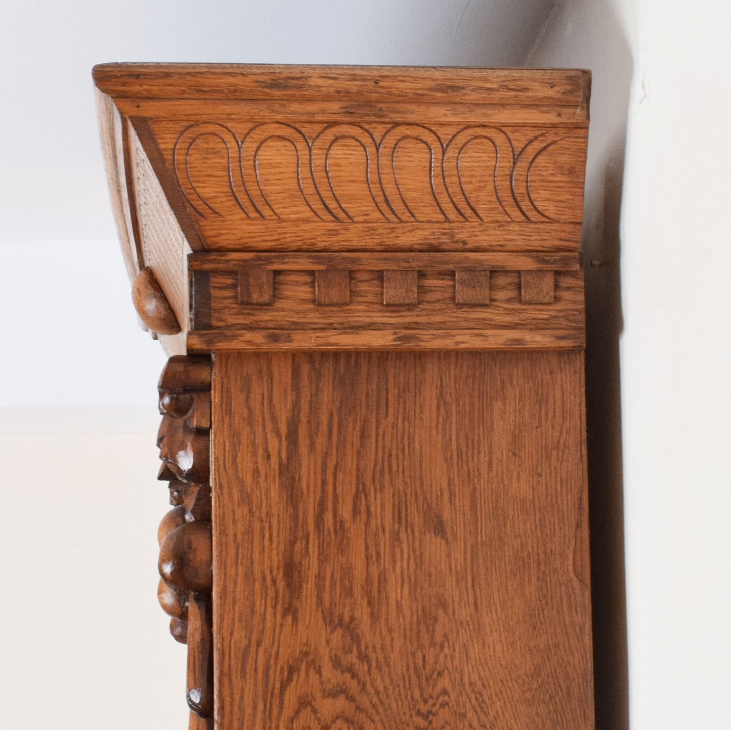 Carved Oak Dresser