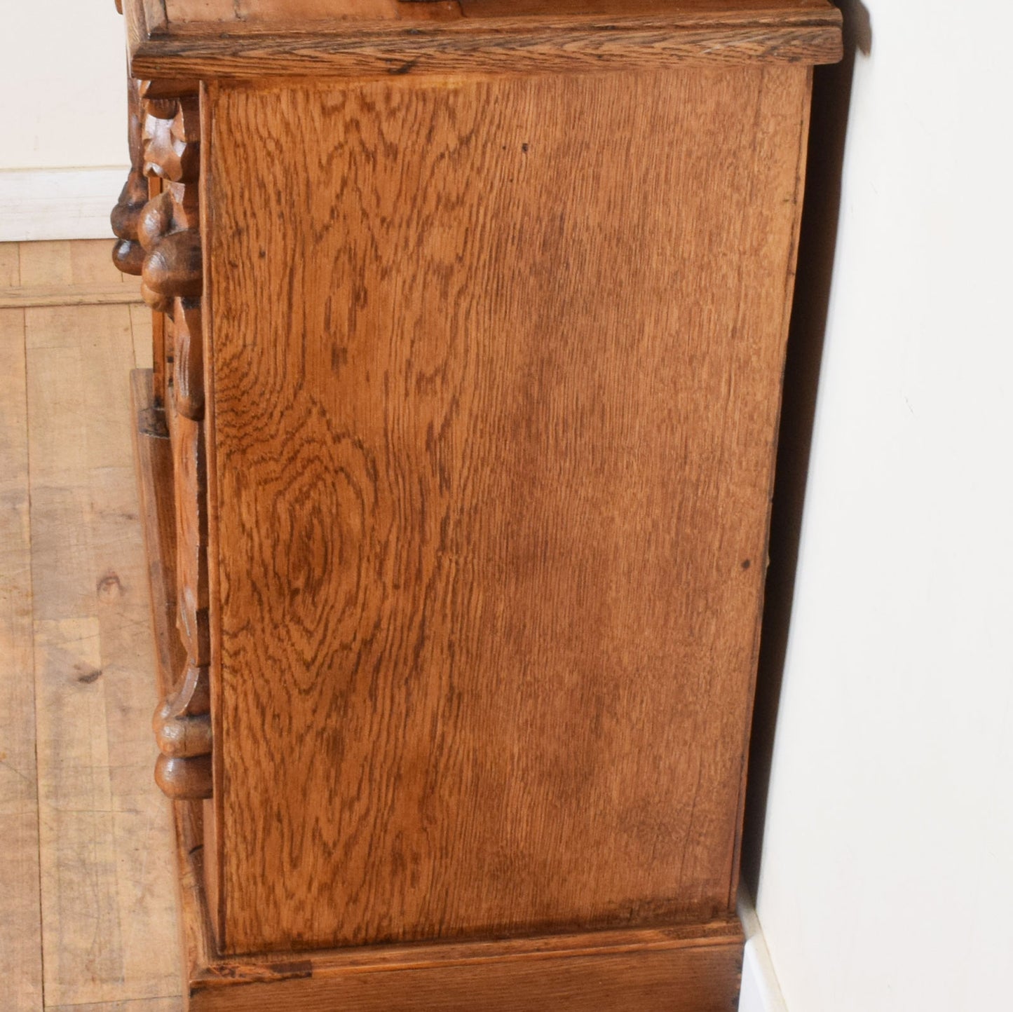 Carved Oak Dresser