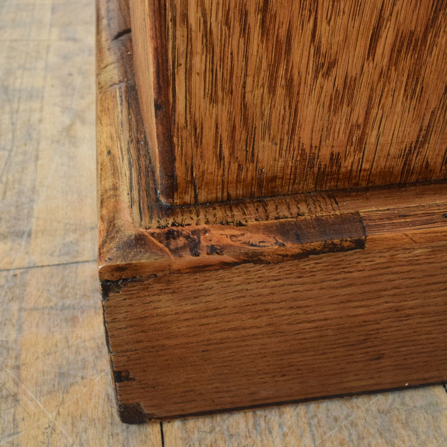 Carved Oak Dresser