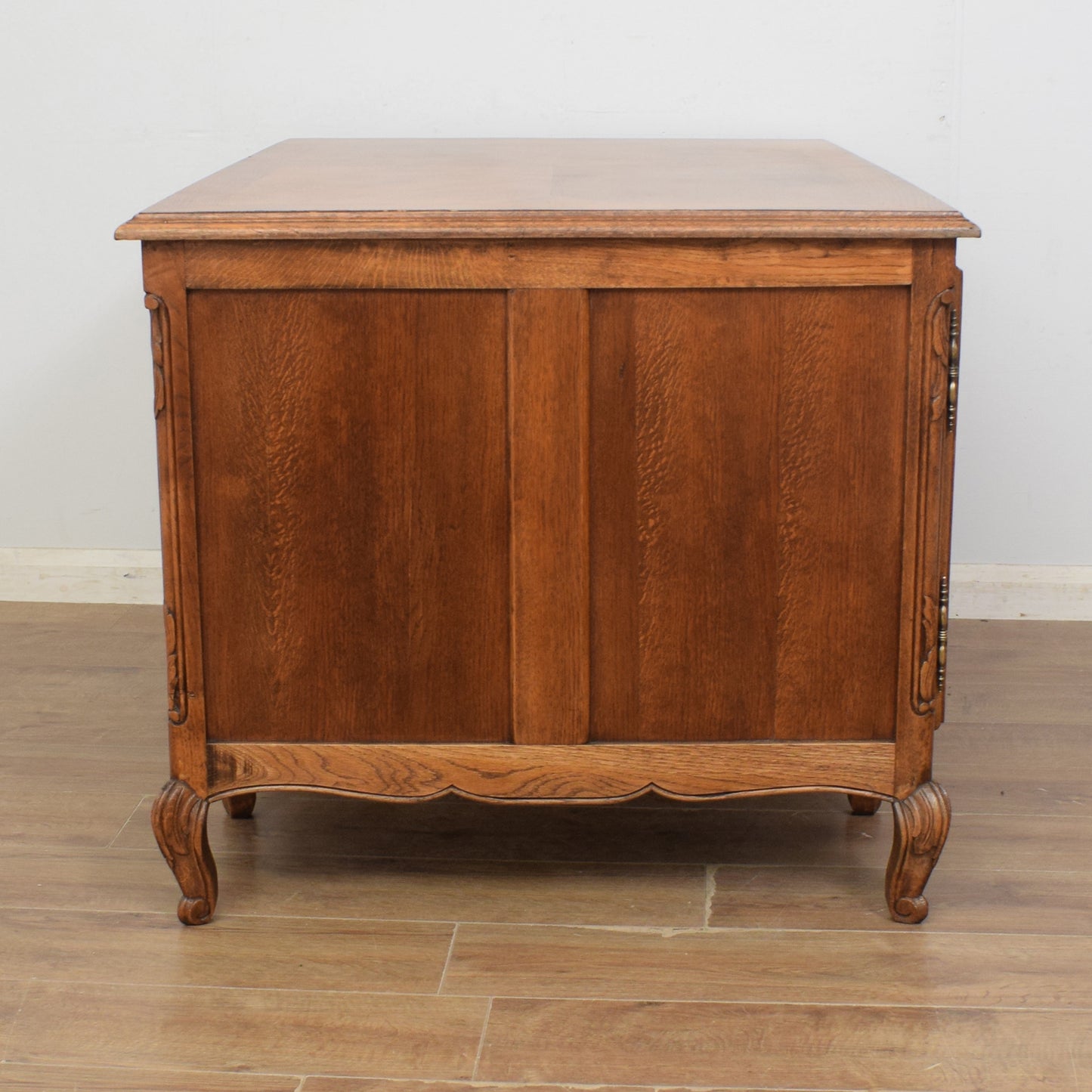 Restored French Pedestal Desk