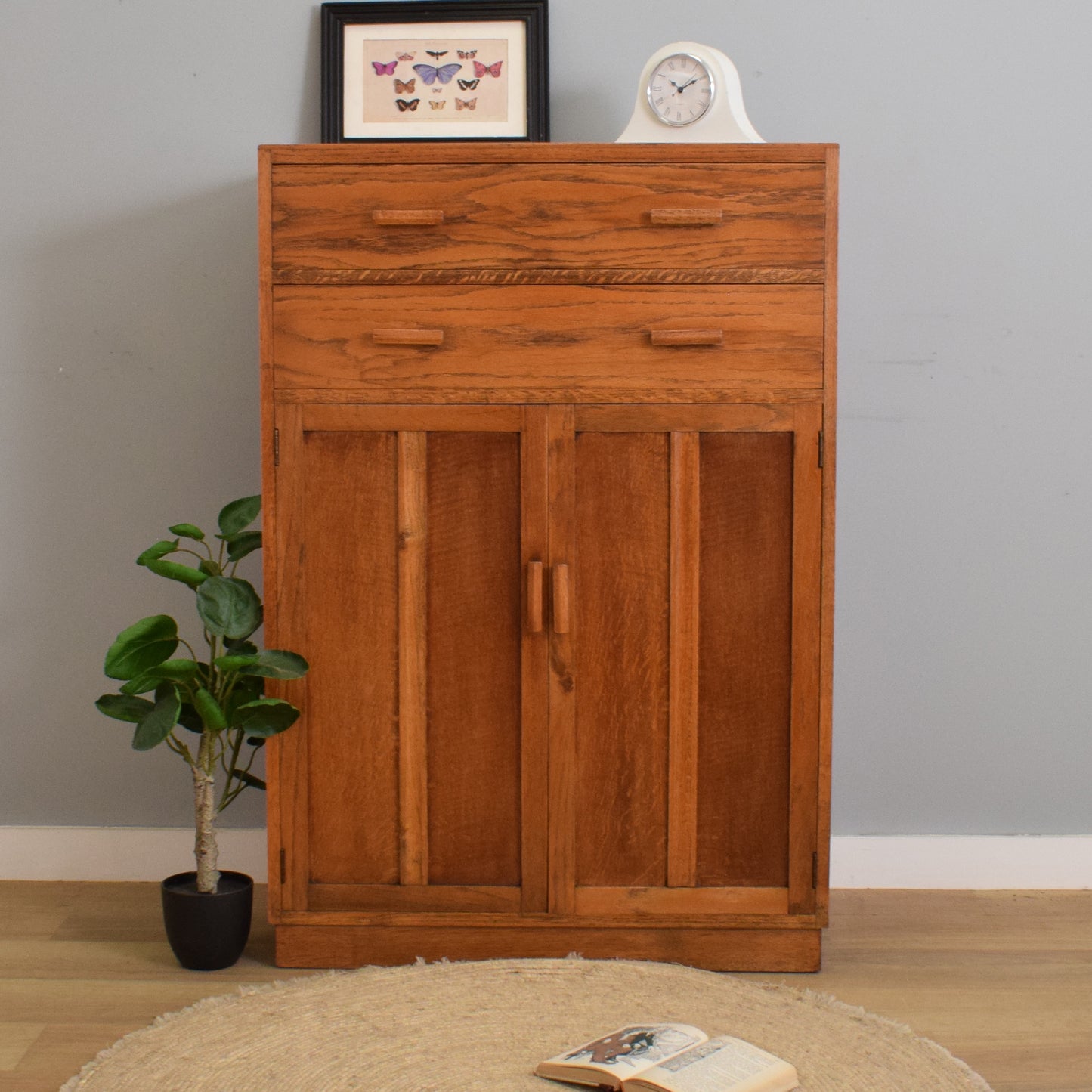 Restored Oak Tallboy