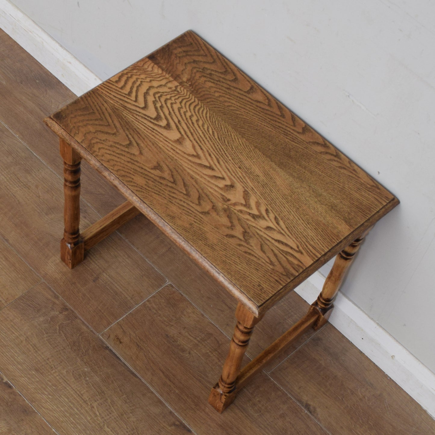 Restored Oak Nest of Tables