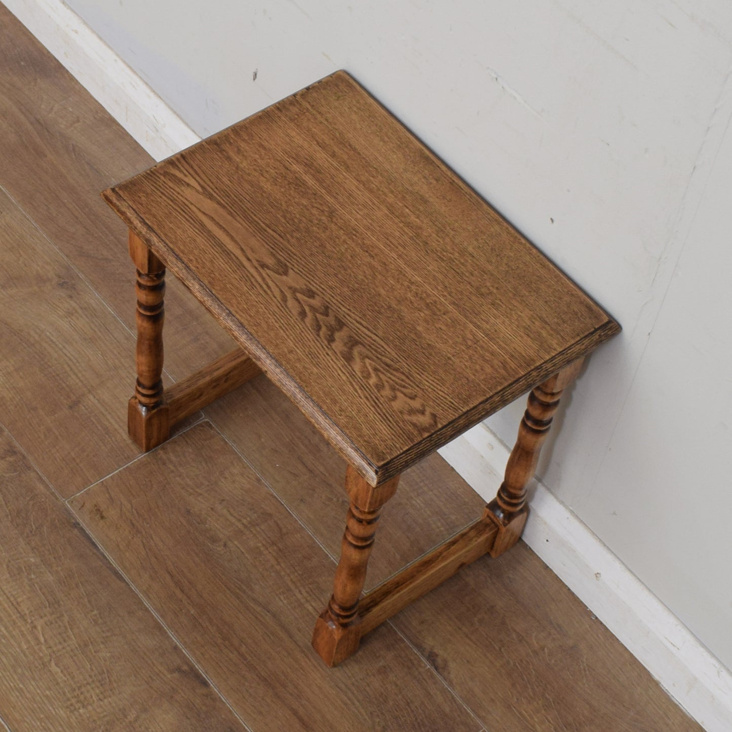 Restored Oak Nest of Tables