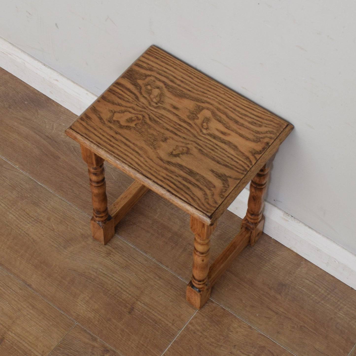 Restored Oak Nest of Tables