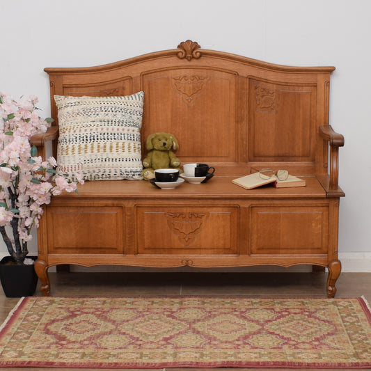 Restored French Settle Bench