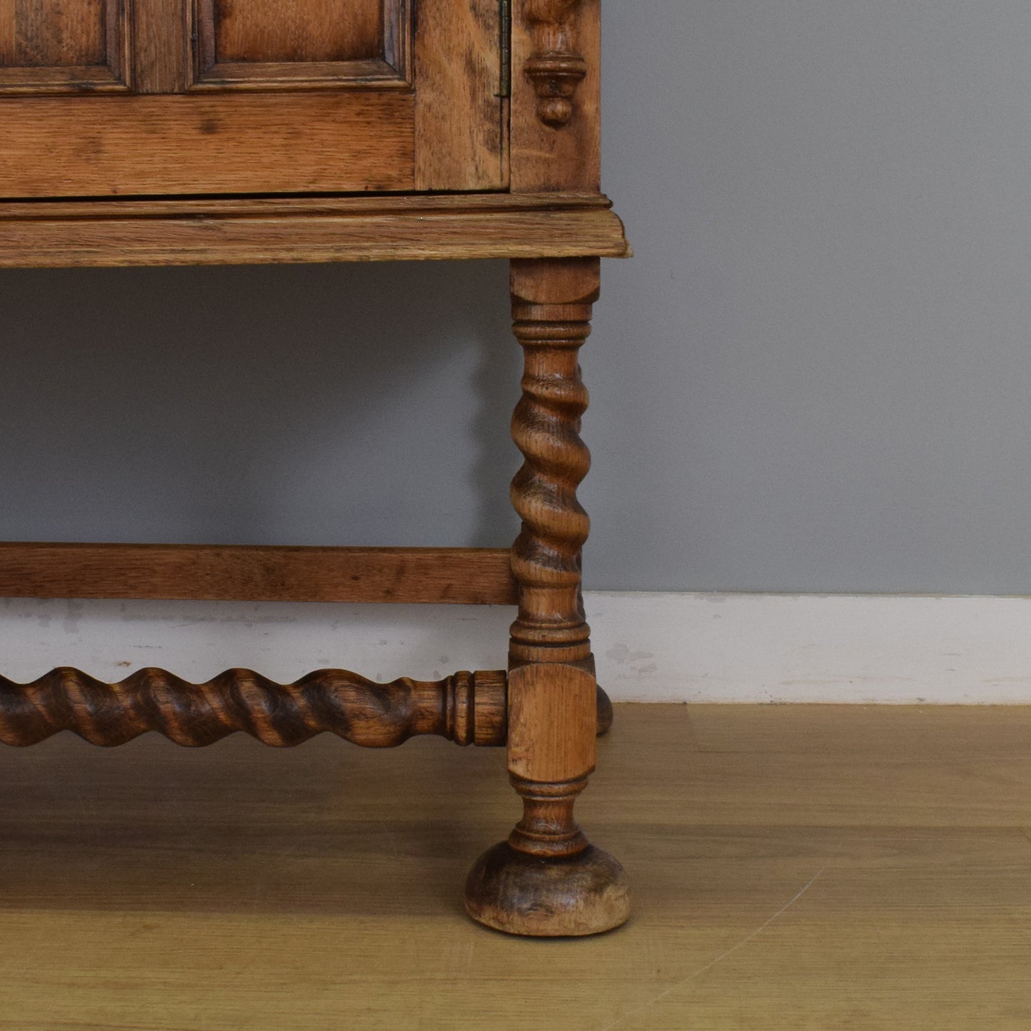 Large Carved Oak Sideboard