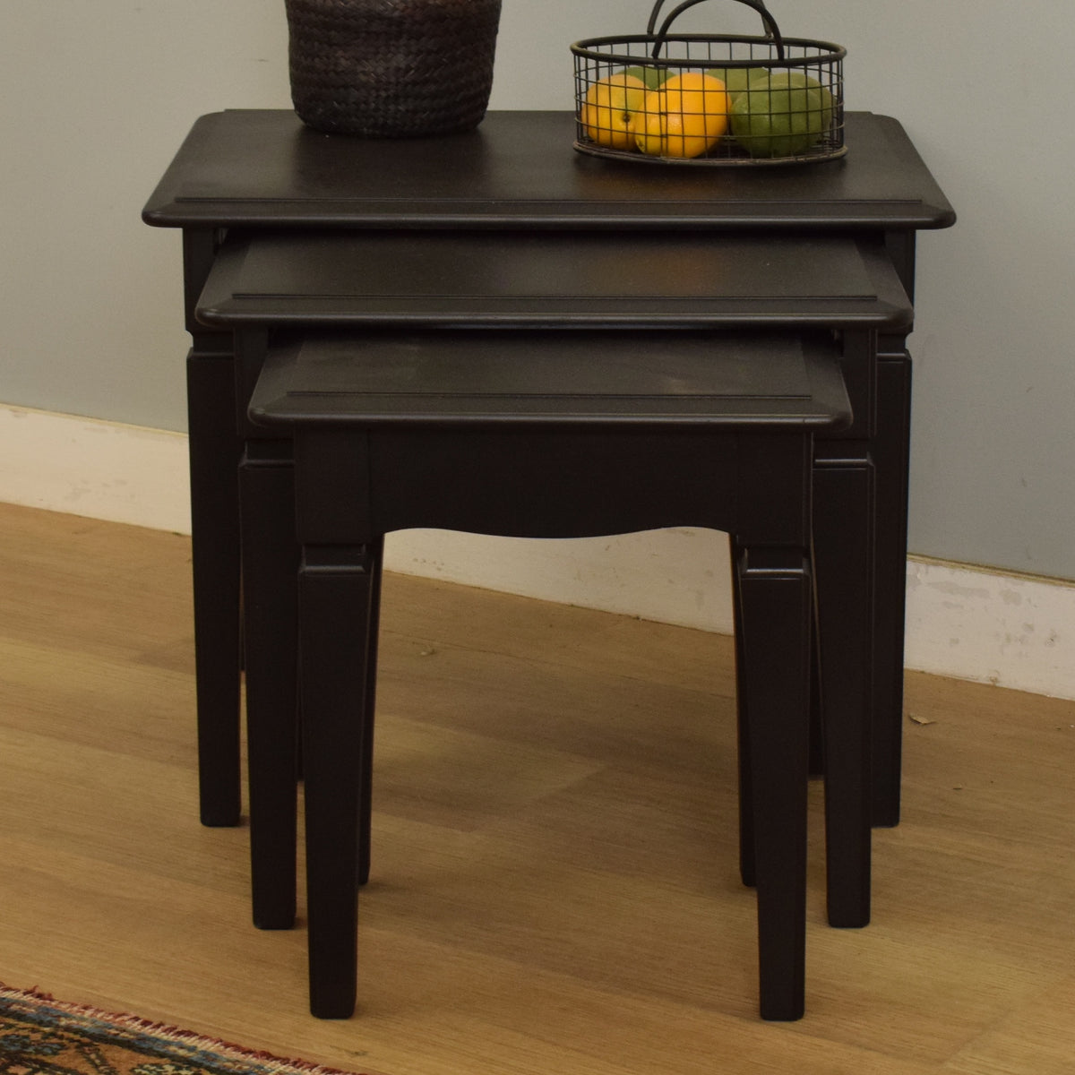 Painted Stag Nest Of Tables