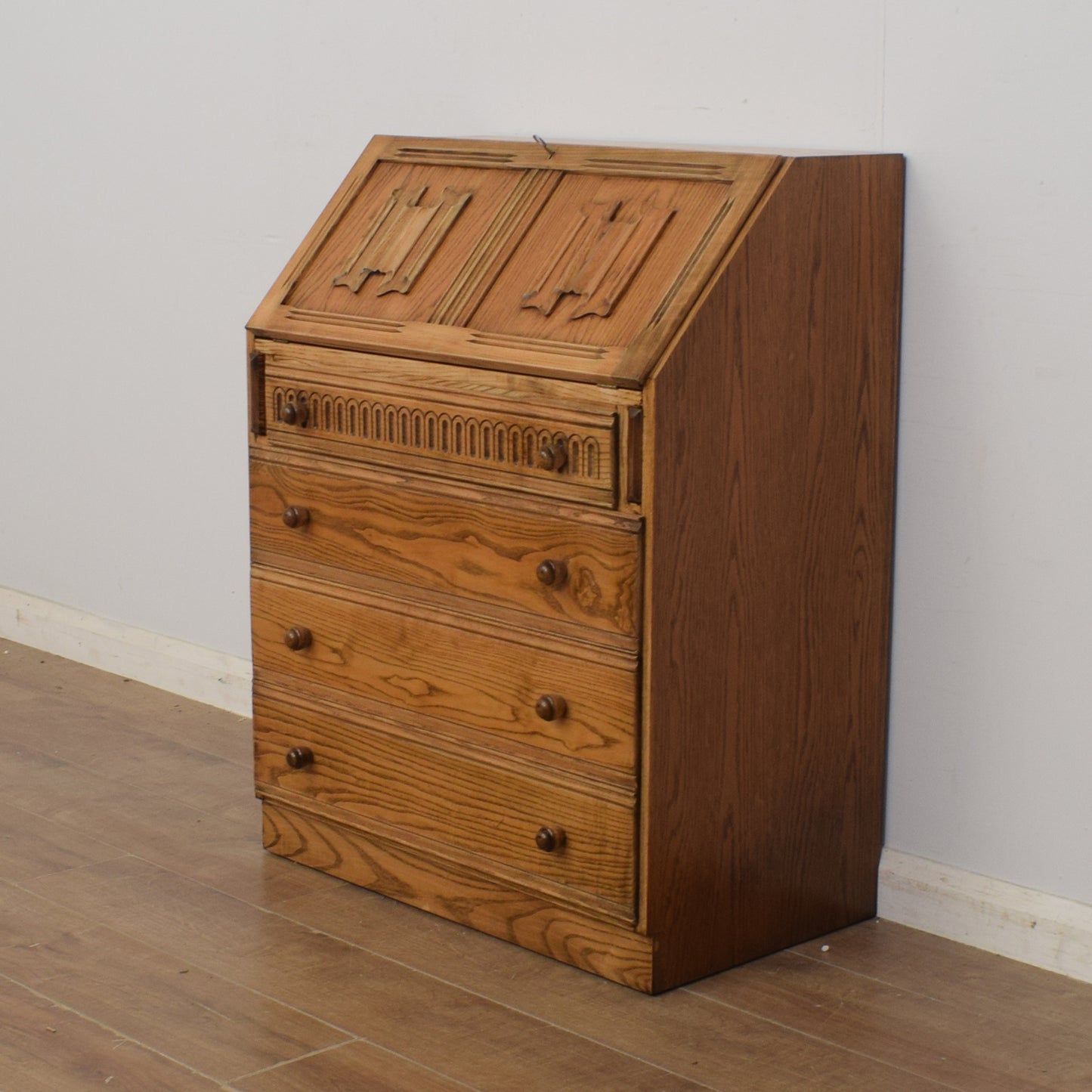 Restored Oak Bureau