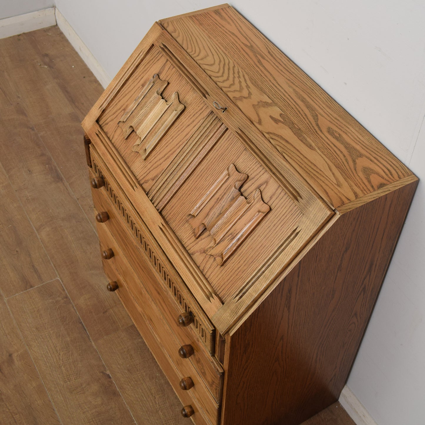 Restored Oak Bureau