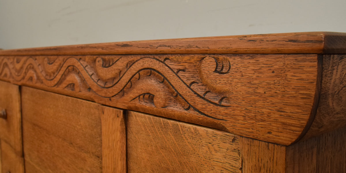 Oak Two-Drawer Chest