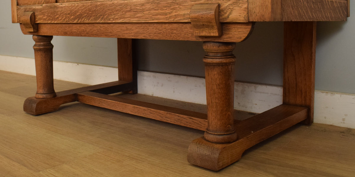 Oak Two-Drawer Chest