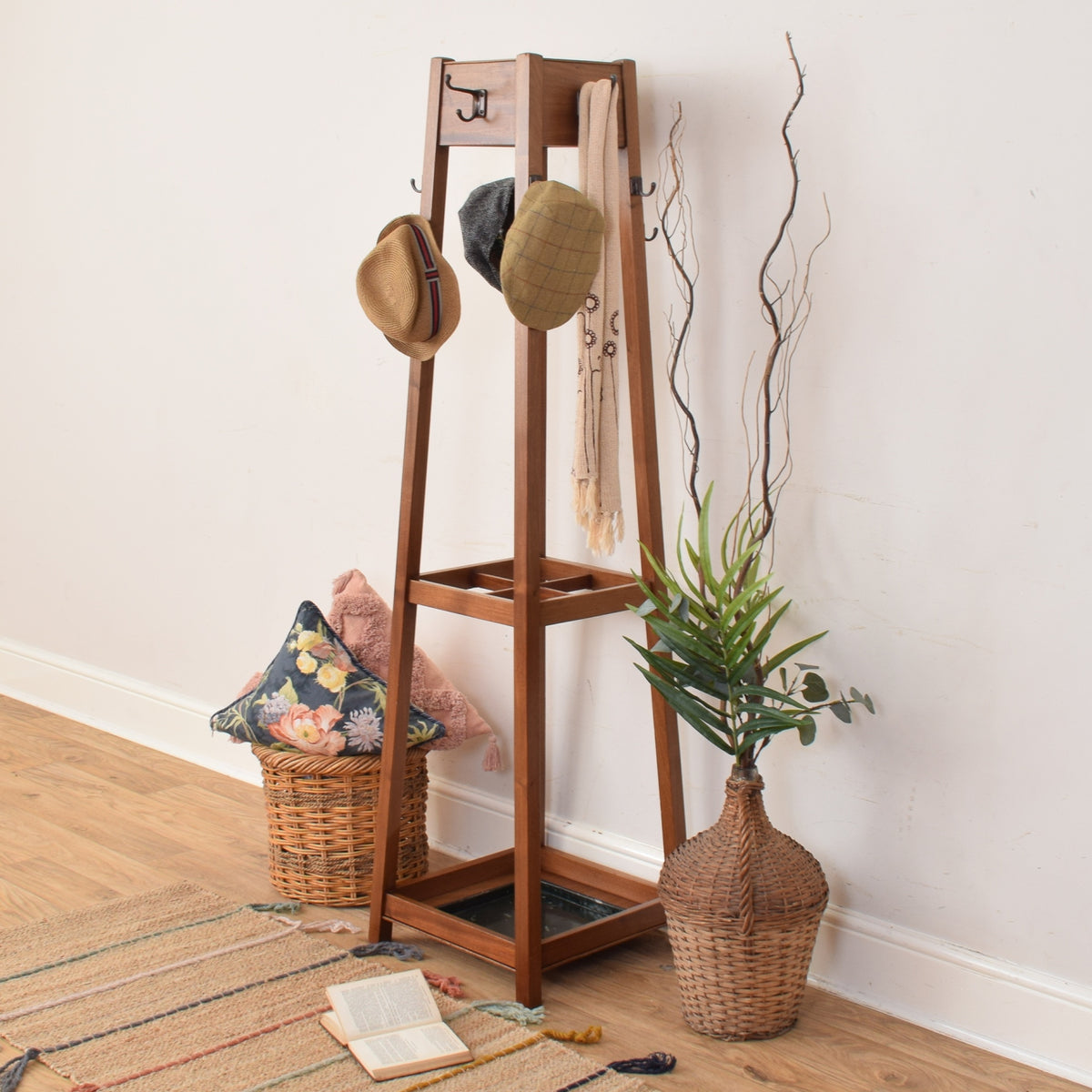 Mahogany Hallstand