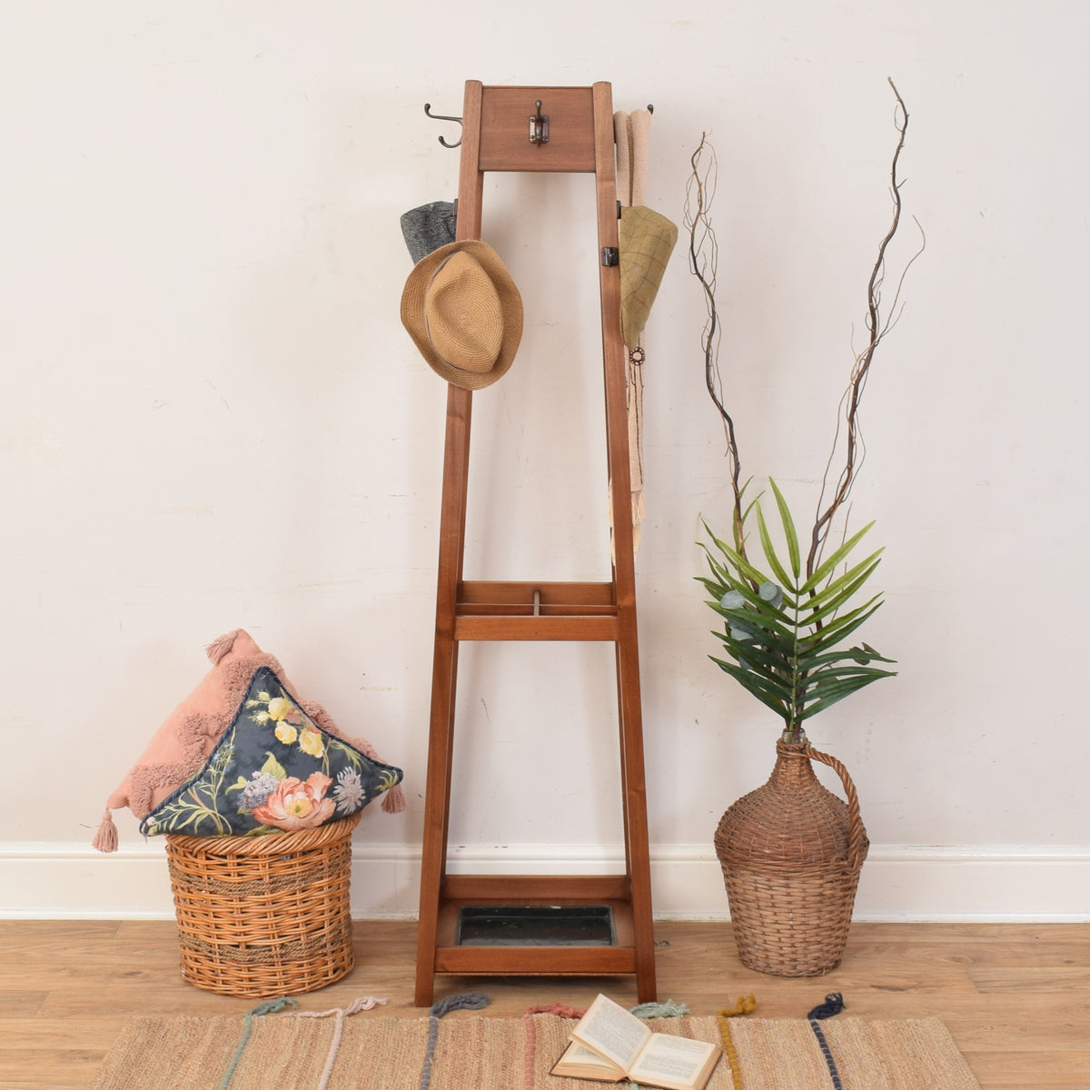Mahogany Hallstand