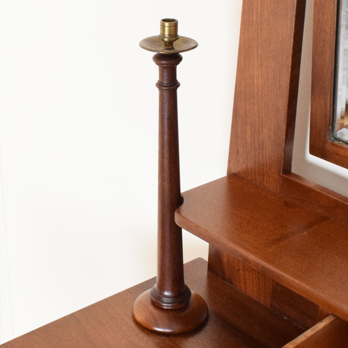 Inlaid Mahogany Dressing Table