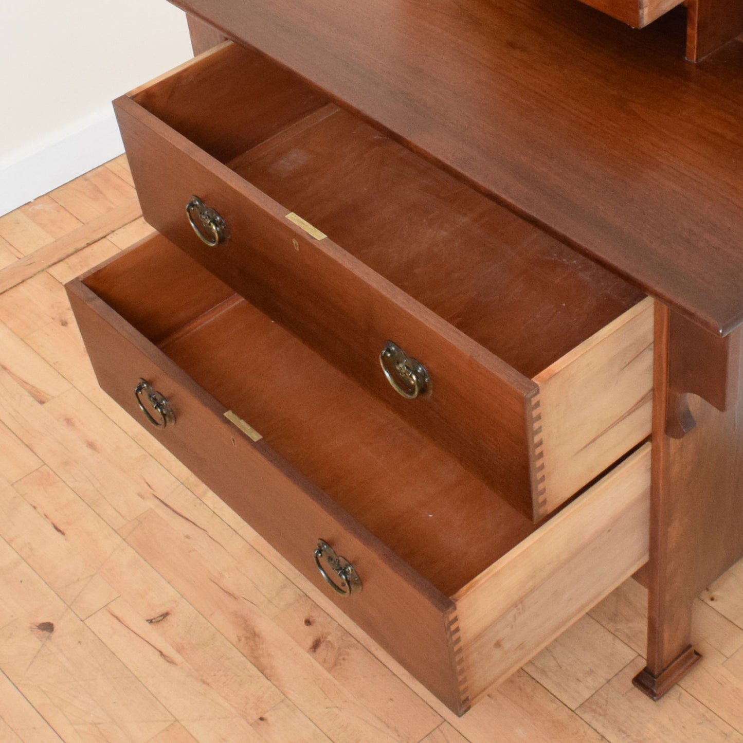 Inlaid Mahogany Dressing Table