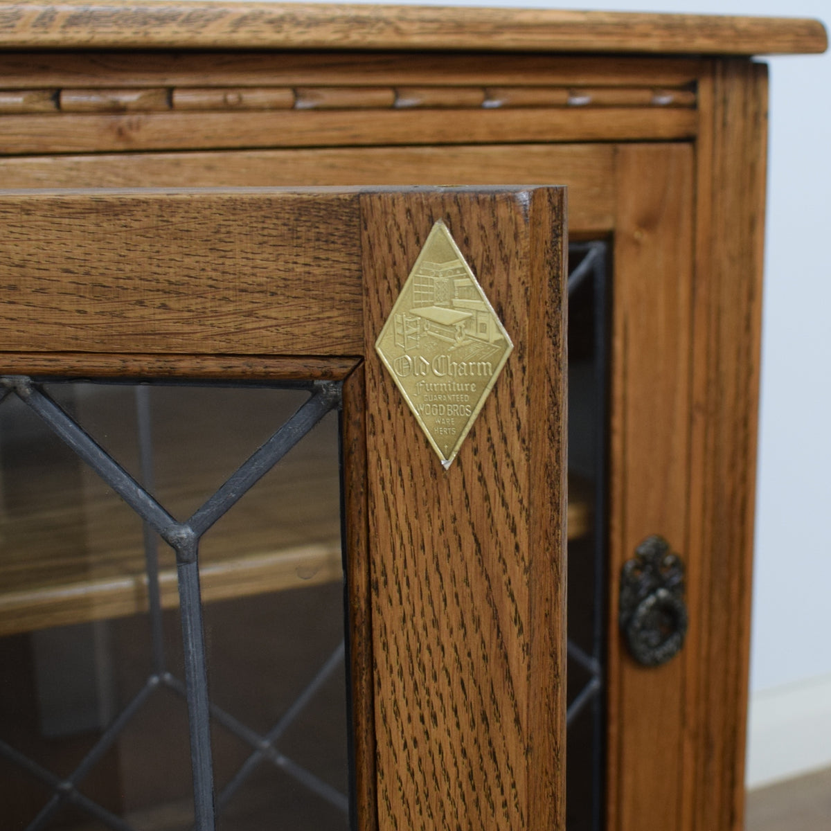 Restored Old Charm Media Cabinet