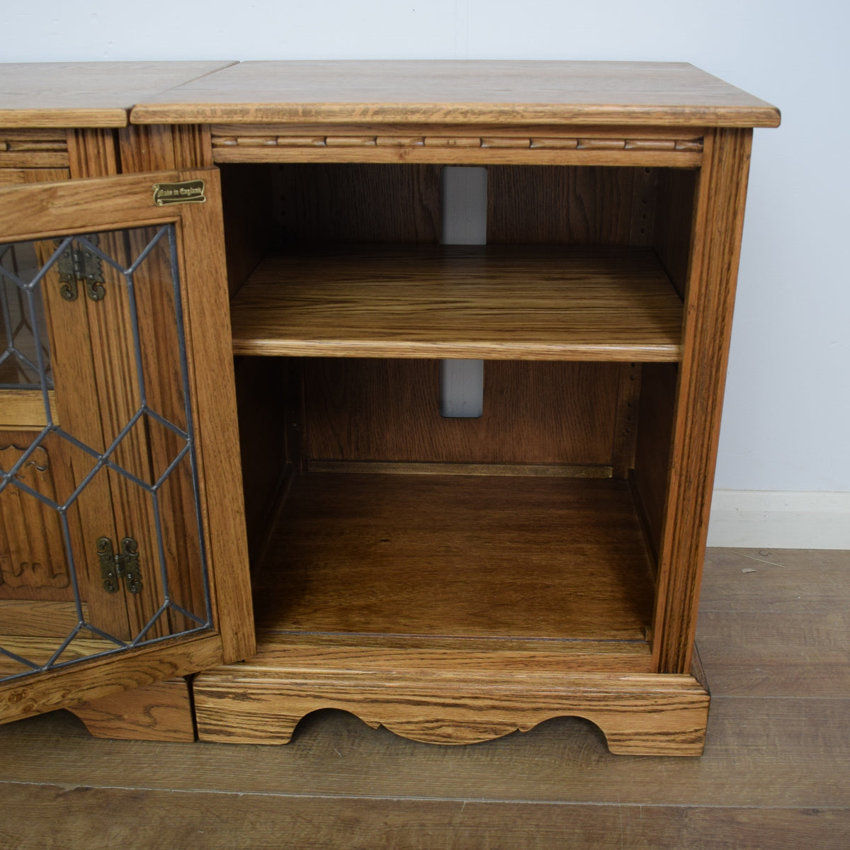 Restored Old Charm Media Cabinet