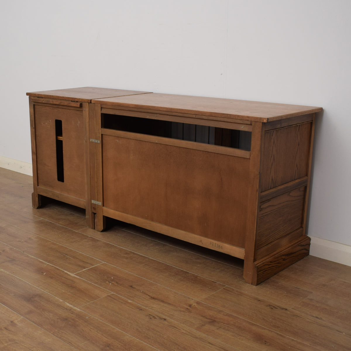 Restored Old Charm Media Cabinet