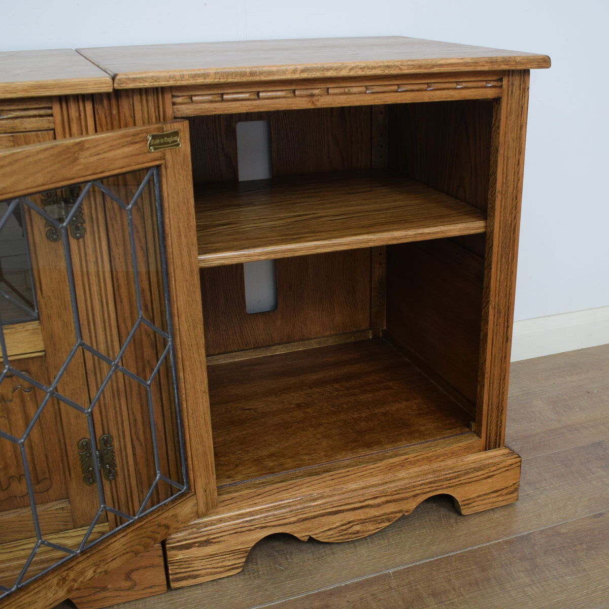 Restored Old Charm Media Cabinet