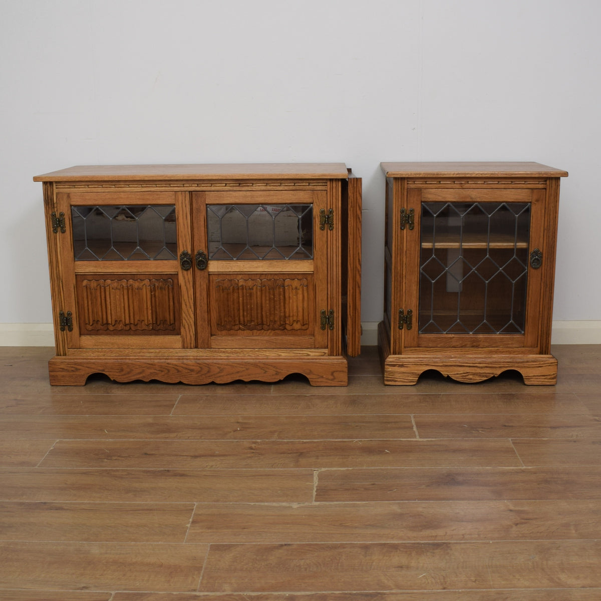 Restored Old Charm Media Cabinet