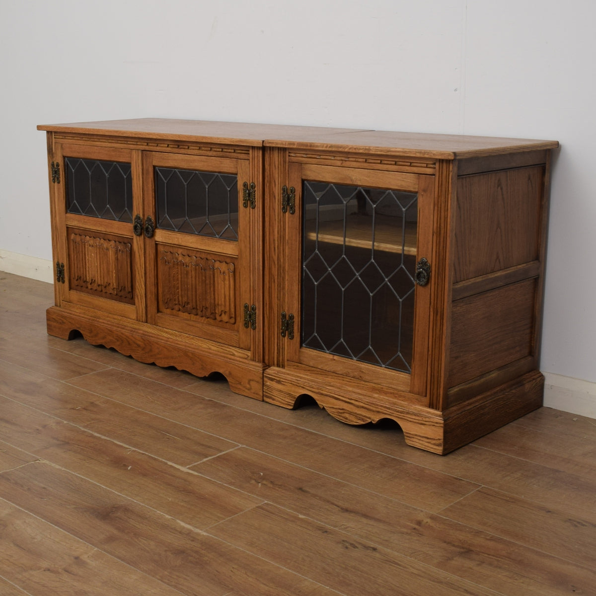 Restored Old Charm Media Cabinet