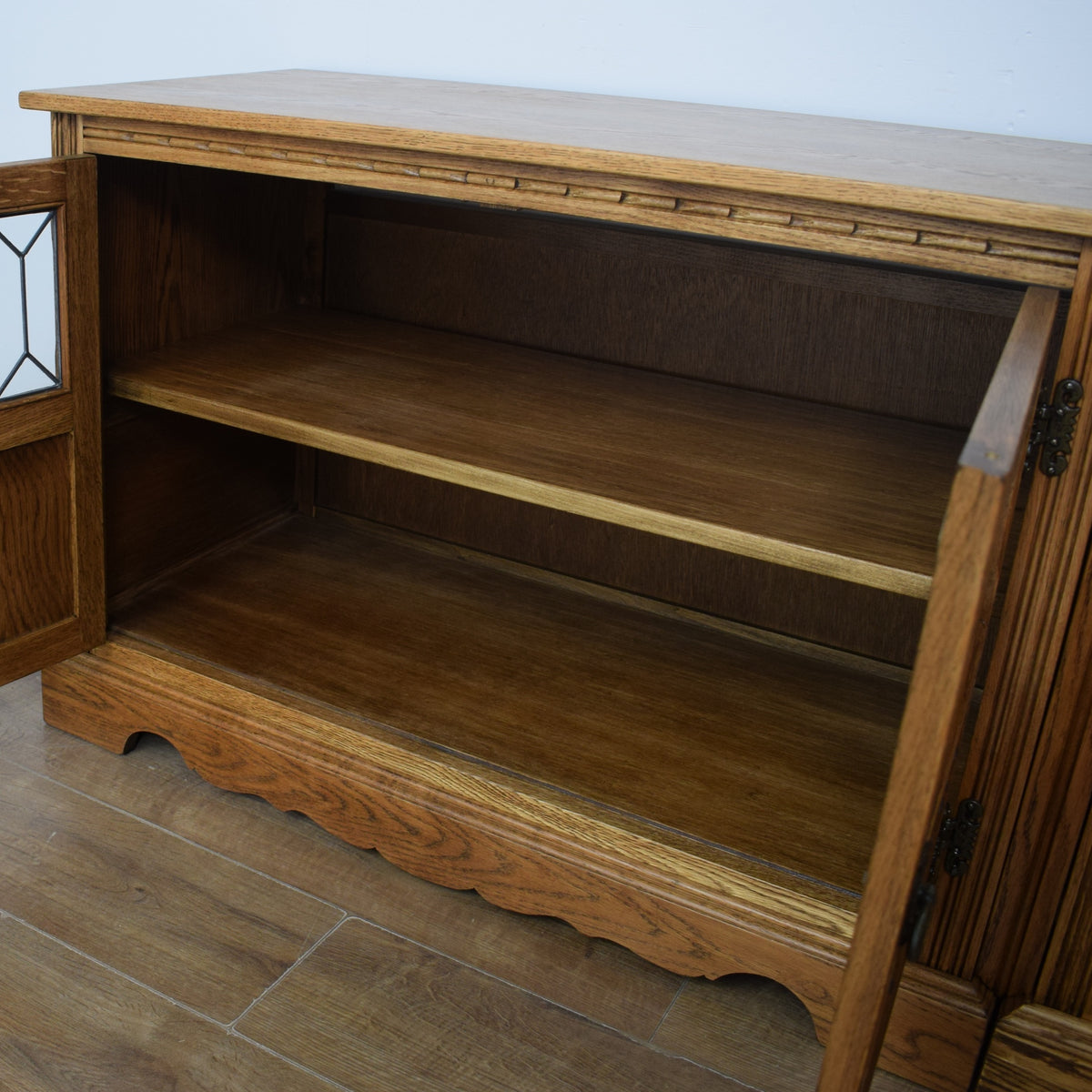 Restored Old Charm Media Cabinet