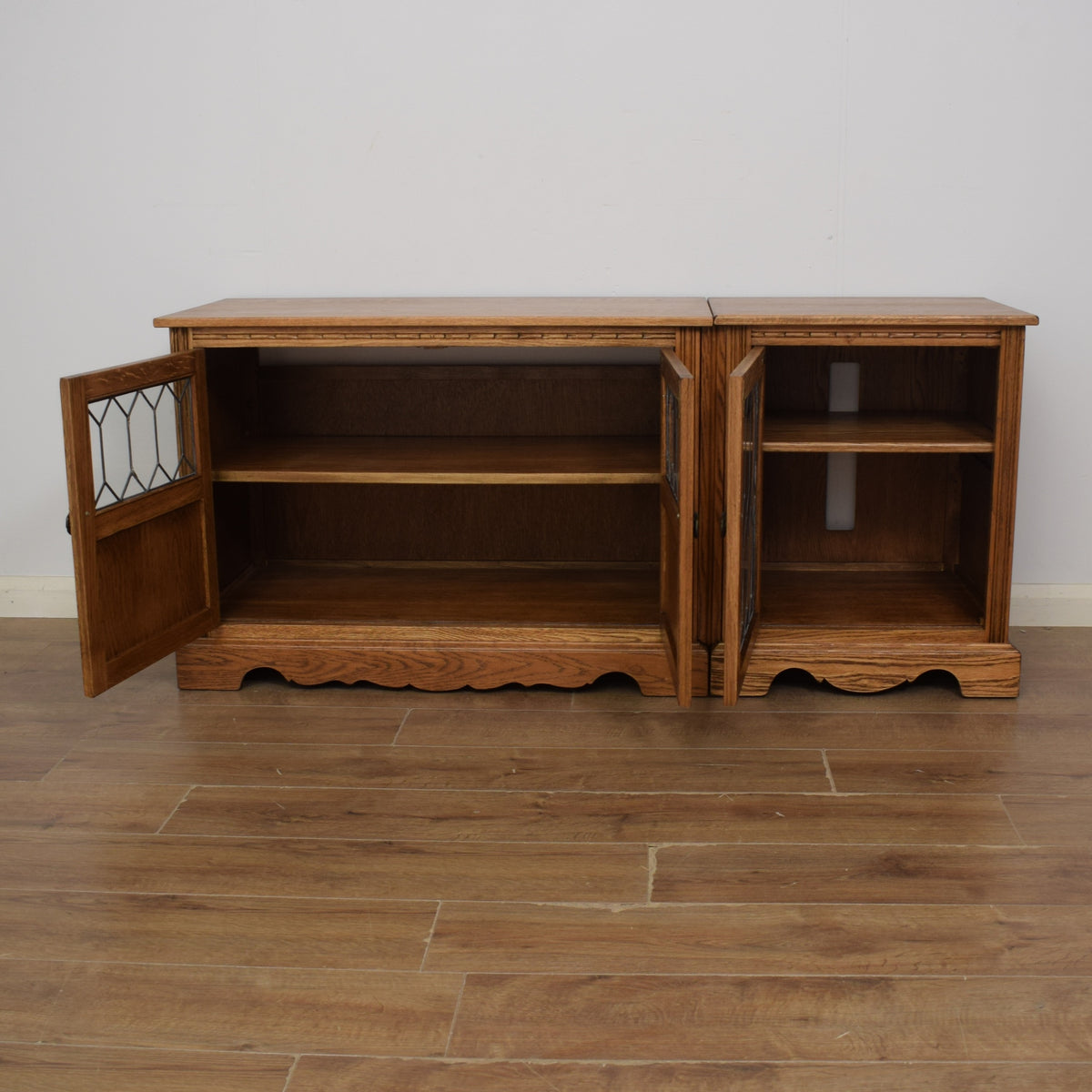 Restored Old Charm Media Cabinet