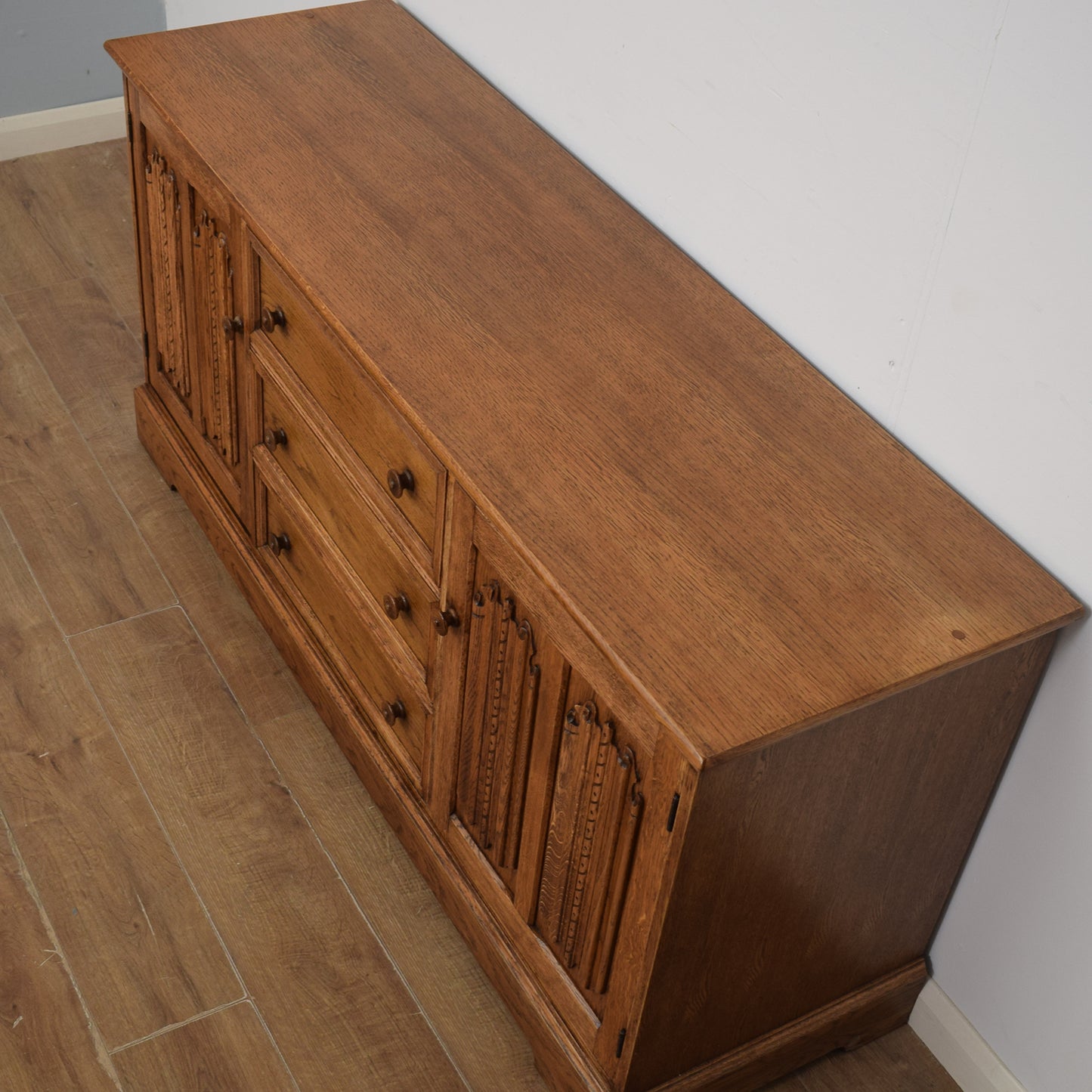 Restored Oak Sideboard