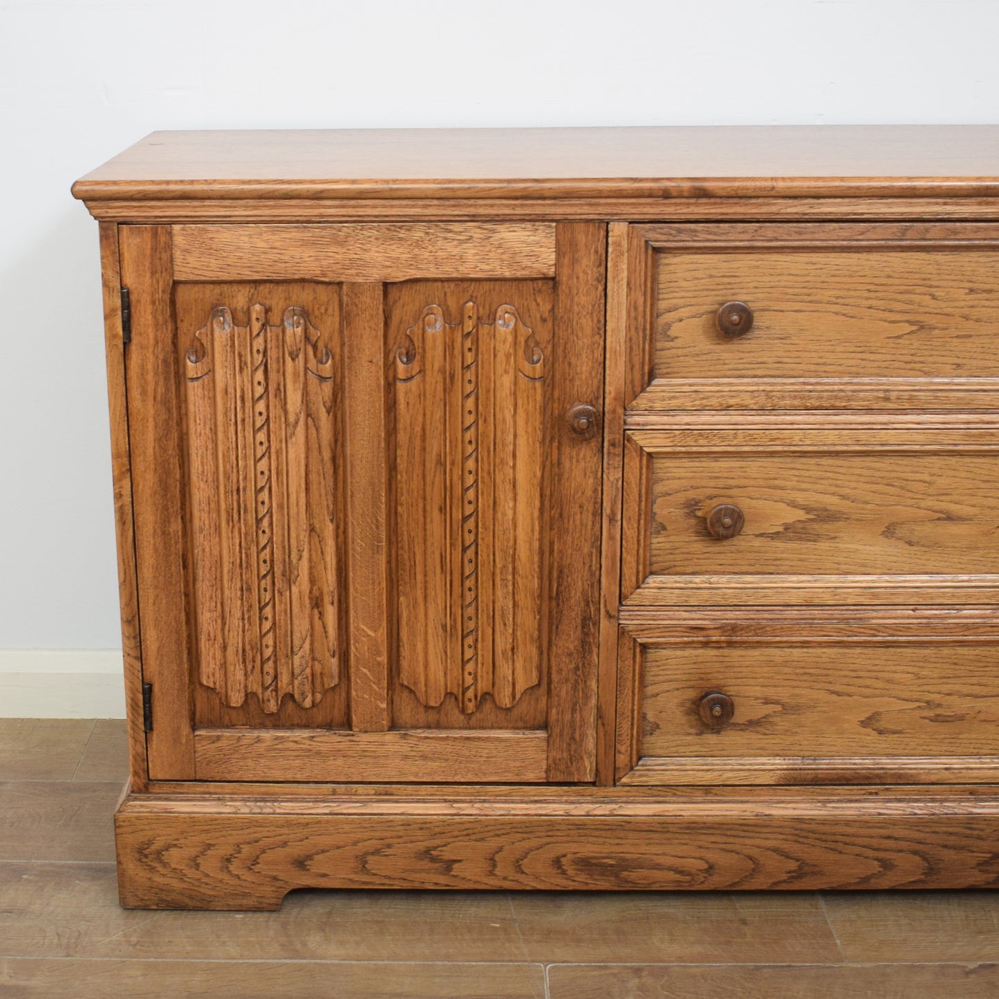 Restored Oak Sideboard