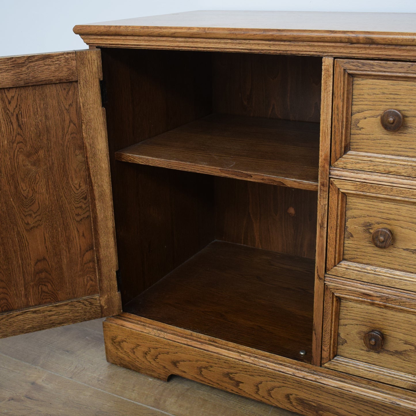 Restored Oak Sideboard