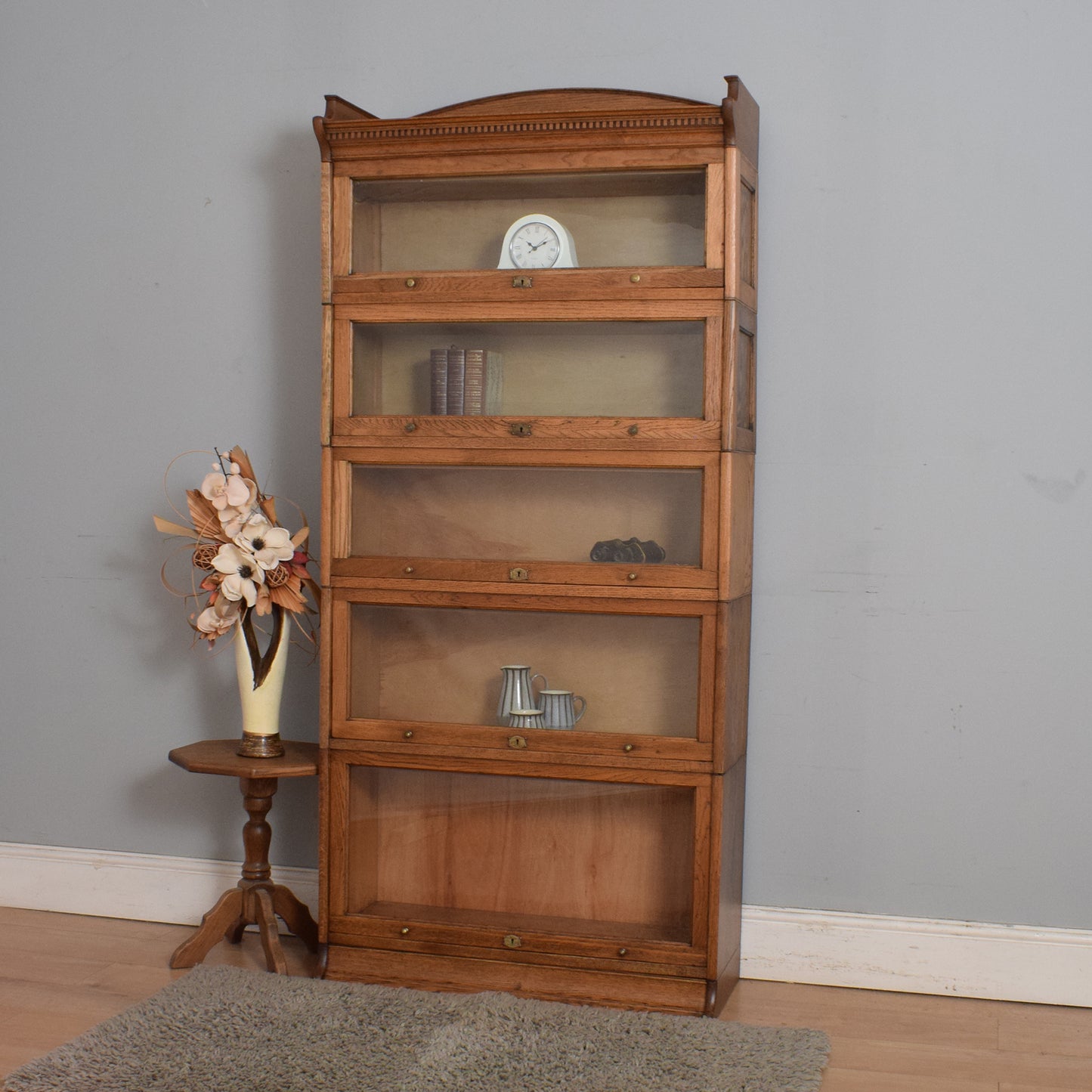 Lebus Oak Barristers Bookcase